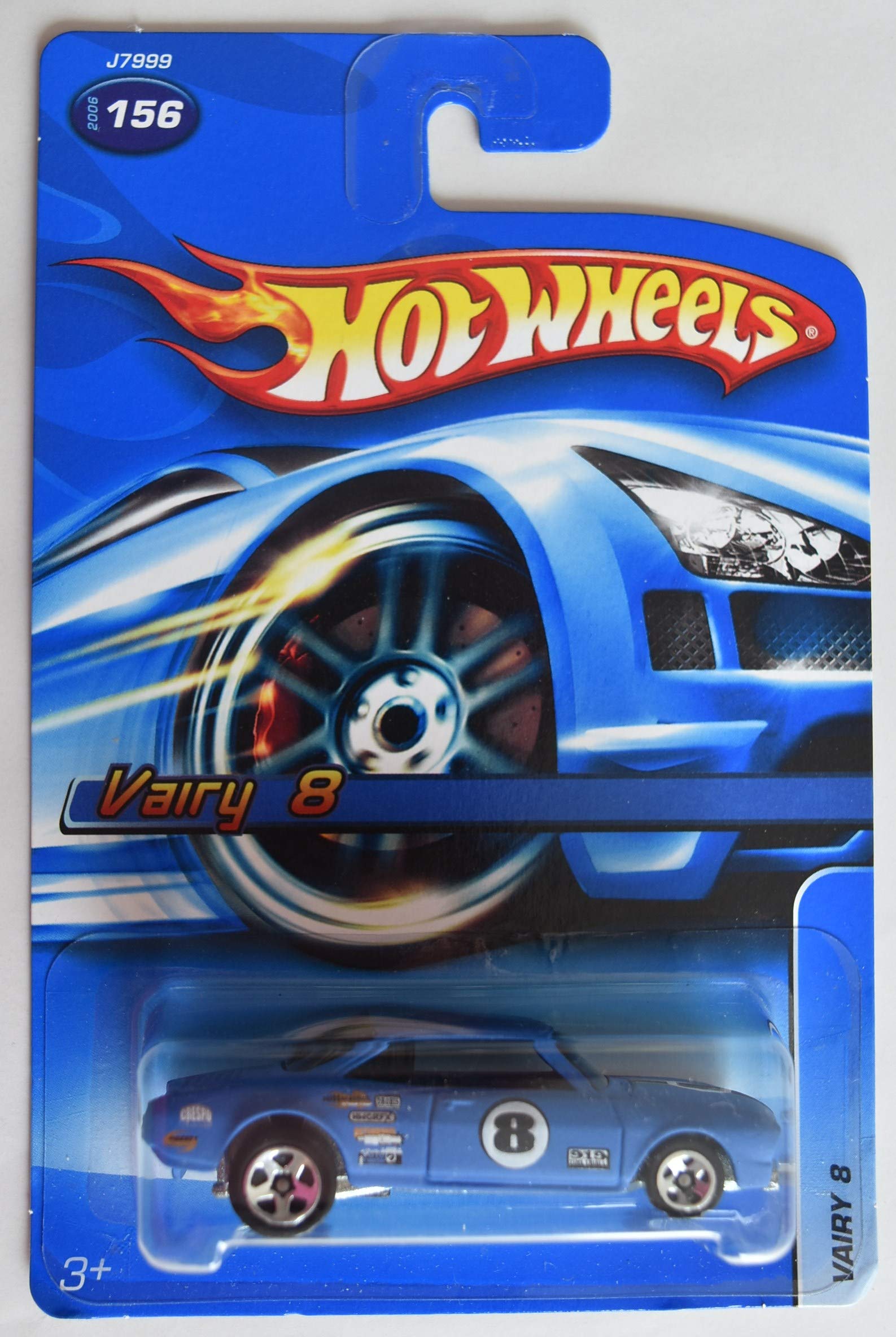 Image 0 of Hot Wheels Blue Vairy 8 156 Toy Car