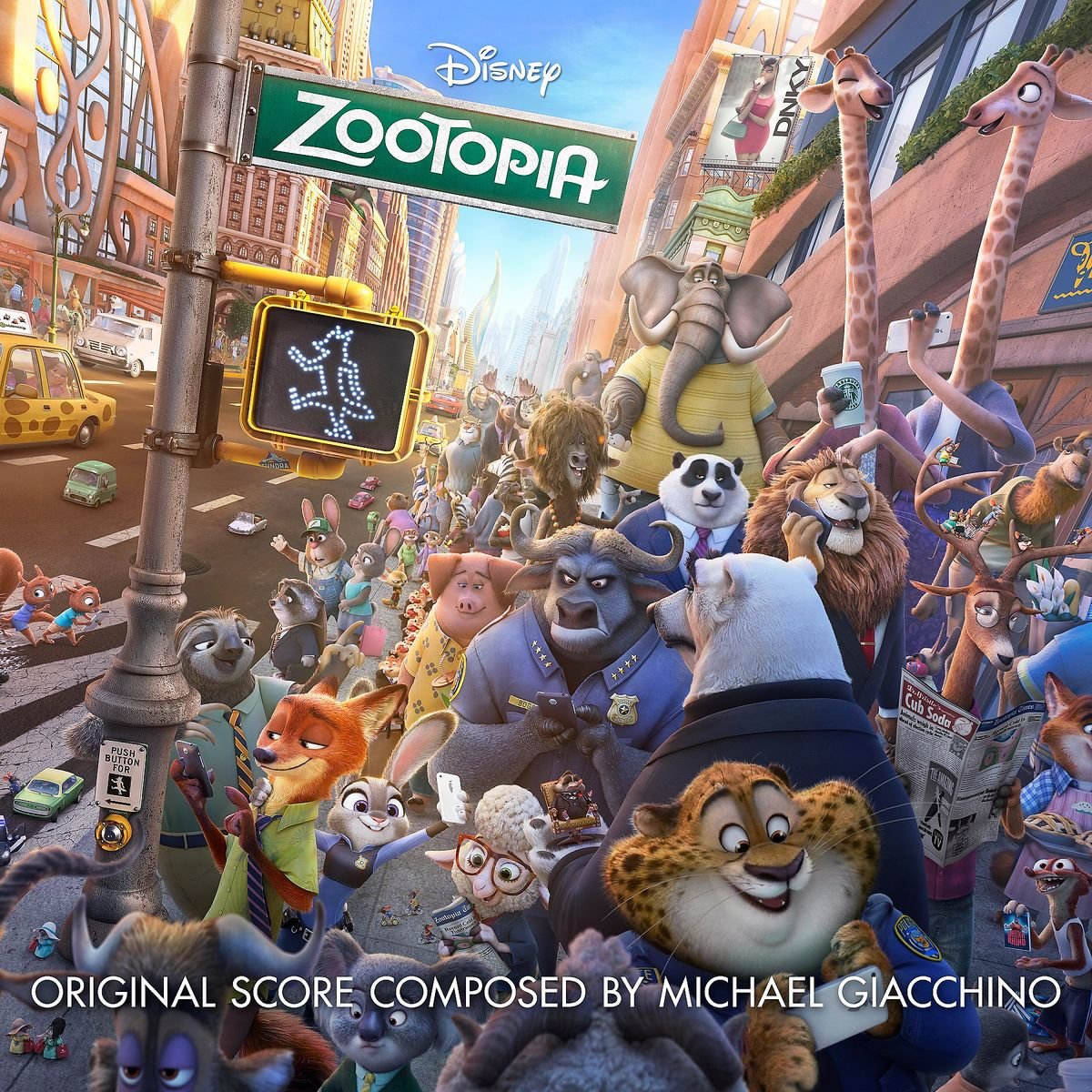 Zootopia By Soundtrack On Audio CD Album Disney Black 2015