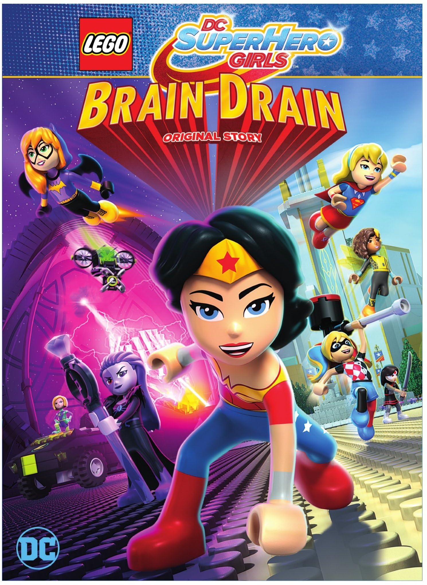 Image 0 of Lego DC Super Hero Girls: Brain Drain DVD On DVD With Tara Strong
