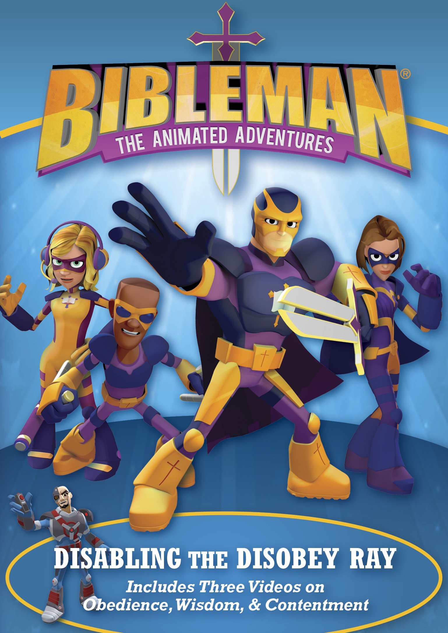 Image 0 of Bibleman The Animated Adventures: Disabling The Disobey Ray And 2 More