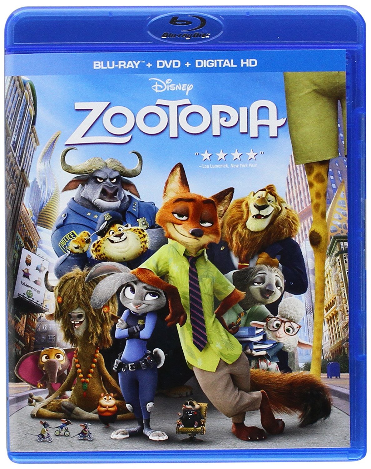 Zootopia Region 1 On Blu-Ray Disney