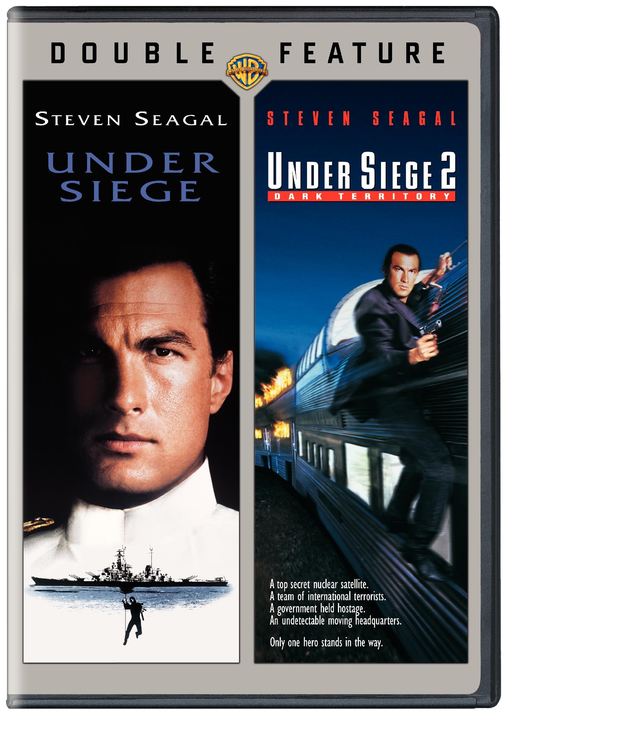 Under Siege / Under Siege 2: Dark Territory On DVD With Steven Seagal