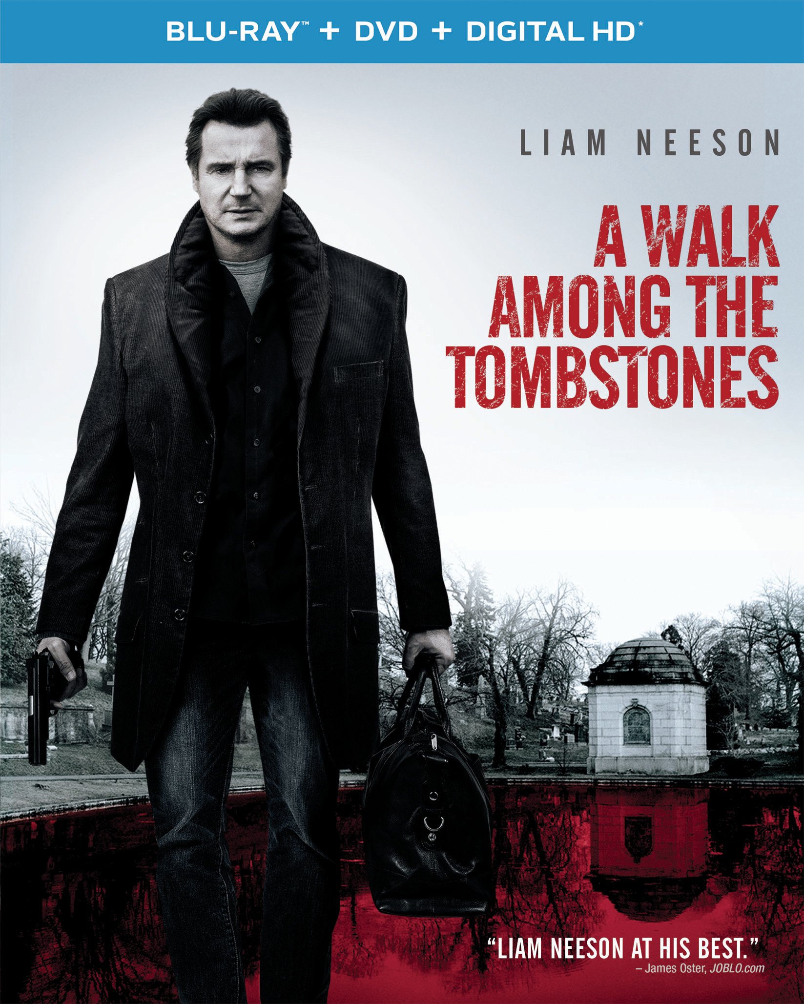 A Walk Among The Tombstones On Blu-Ray With Liam Neeson Movie