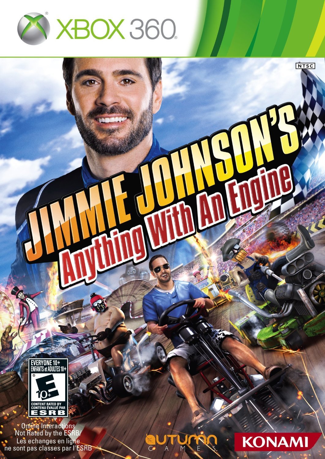 Jimmie Johnson's Anything With An Engine For Xbox 360 Racing