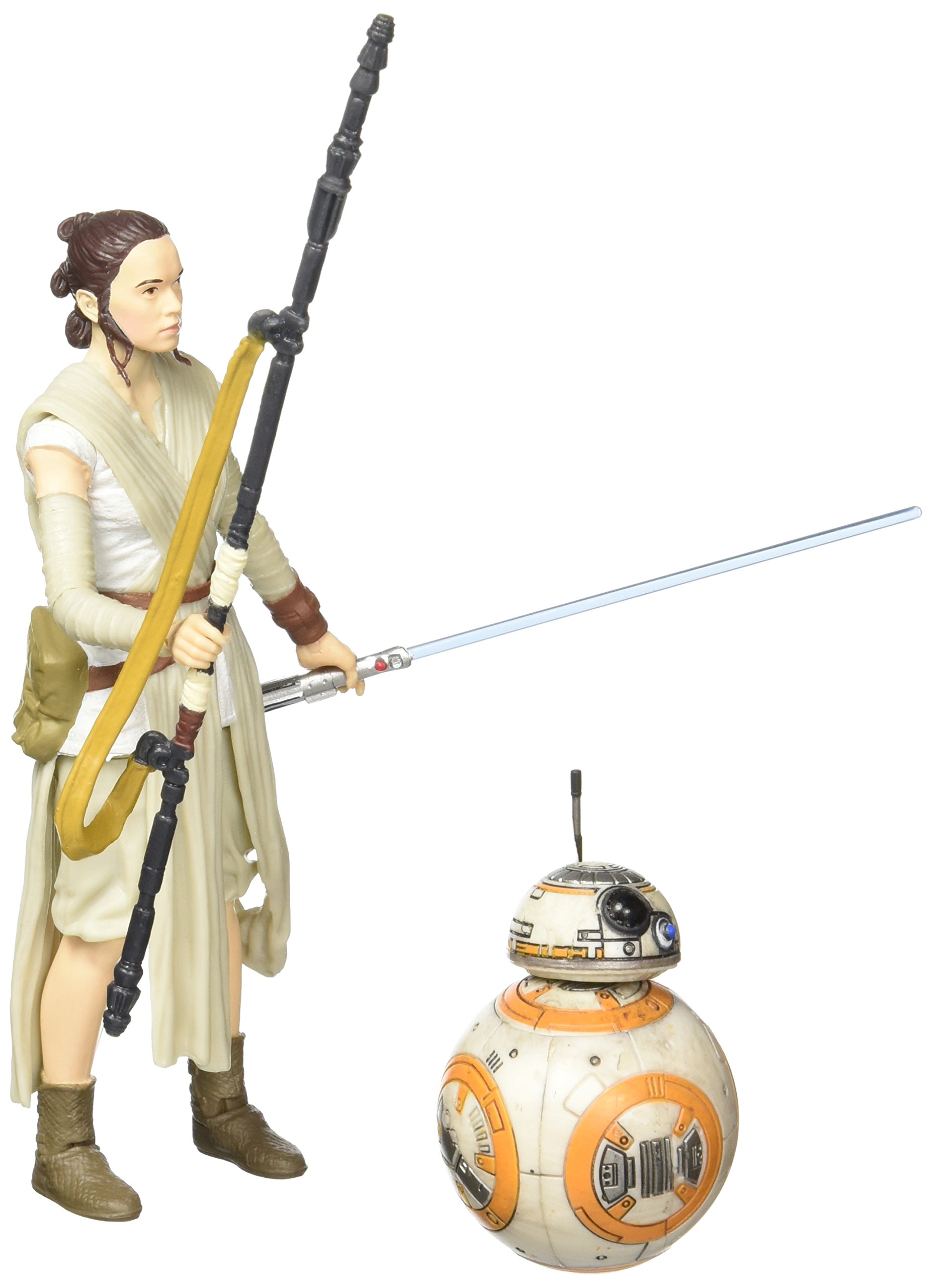 Image 0 of Star Wars The Black Series 6-inch Rey Jakku And BB-8 Toy