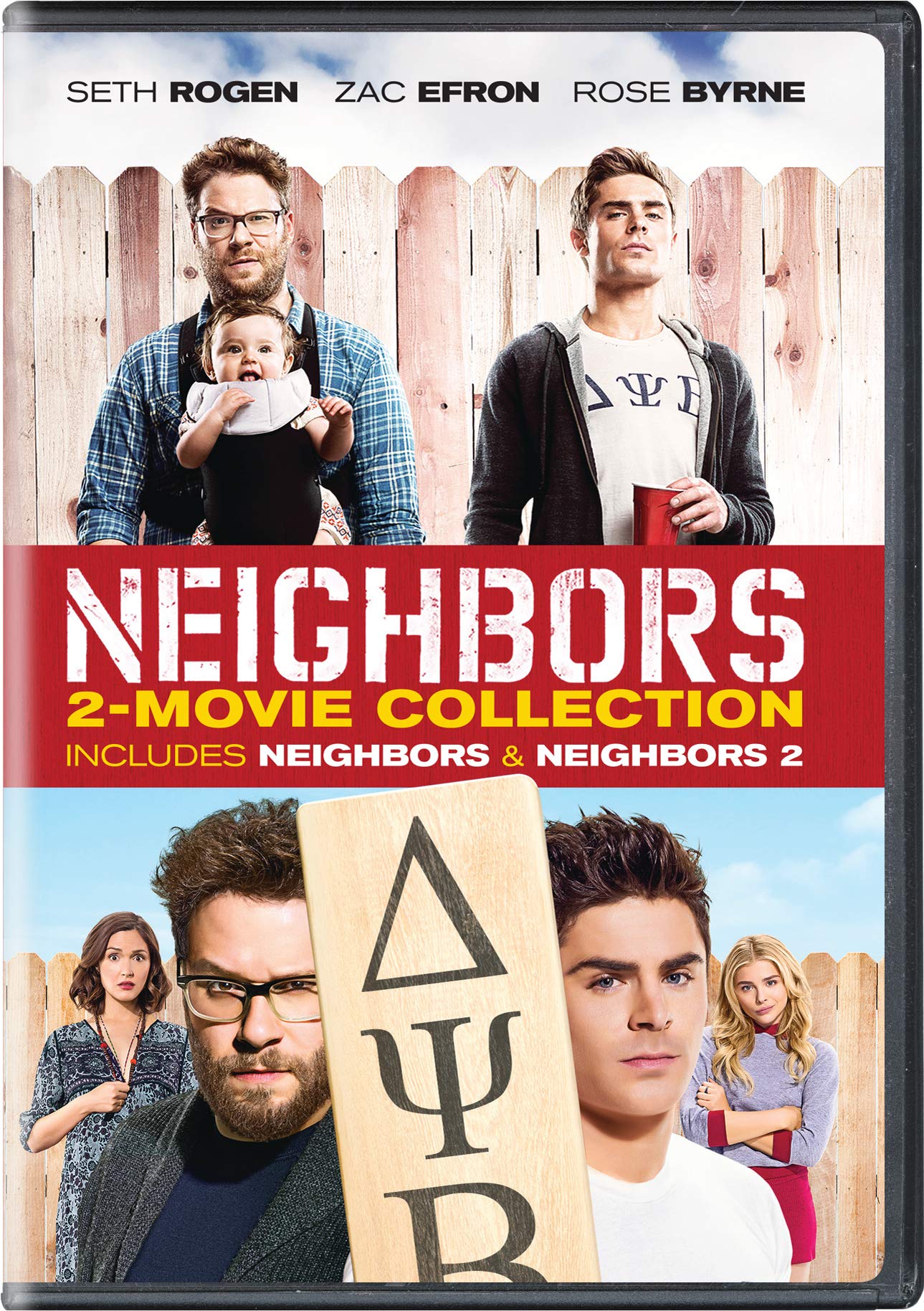 Neighbors: 2-MOVIE Collection On DVD With Seth Rogen Comedy Movie