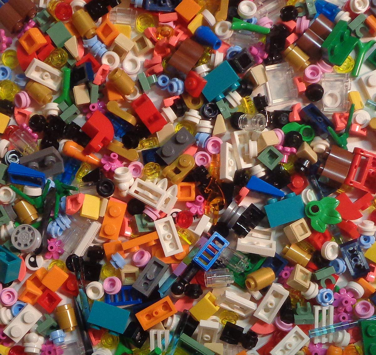 Image 0 of Lego Bulk Lot Of 1000 Small Tiny Detail Pieces 1000