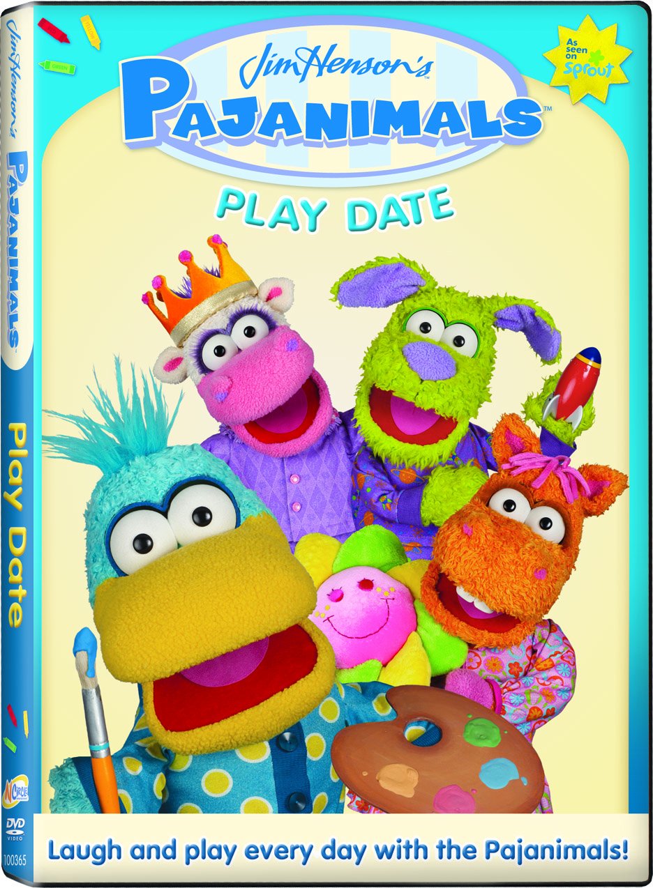 Pajanimals Playdate On DVD