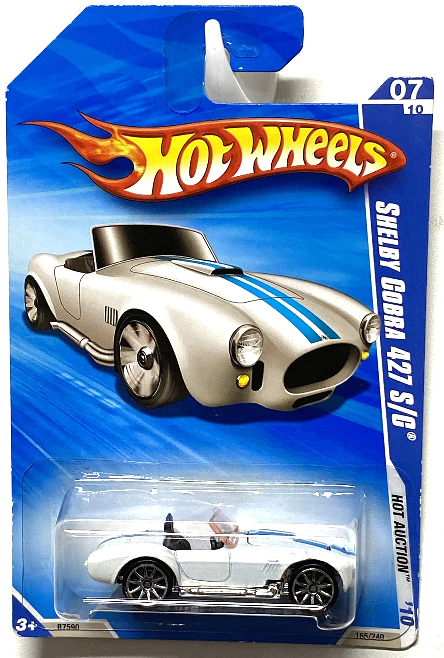 Image 0 of Hot Wheels Shelby Cobra 427 S/C 2010 Hot Auction 163/214 Toy Car