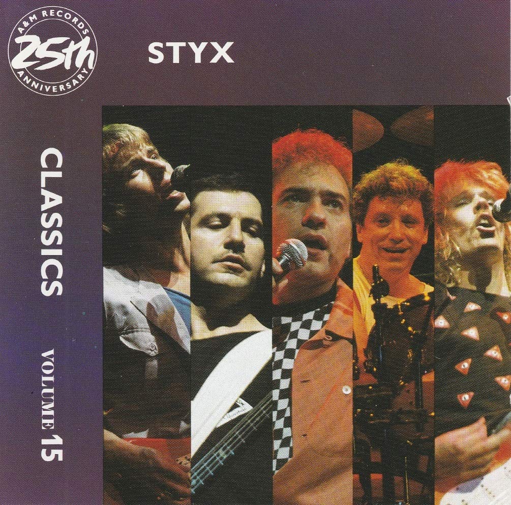 Classics Vol 15 By Styx On Audio CD Album Black 2007
