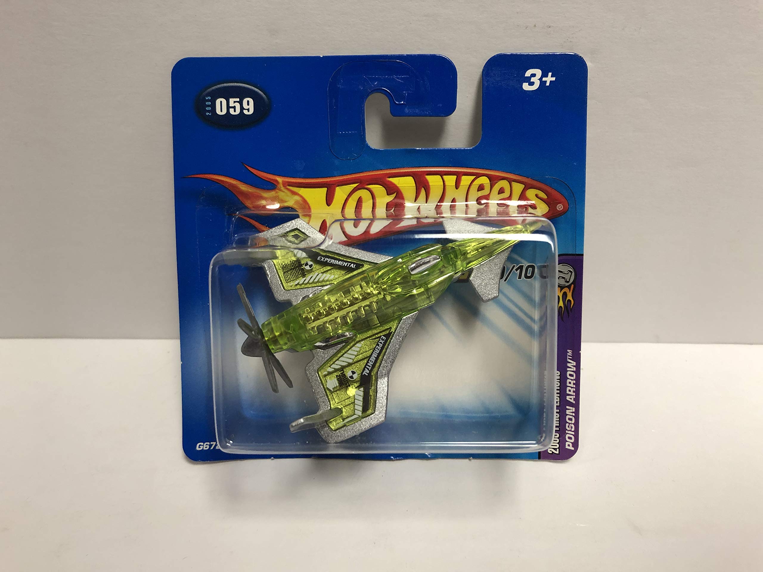 Image 0 of Poison Arrow Hot Wheels 2005 First Editions Diecast No 059 Rare Short