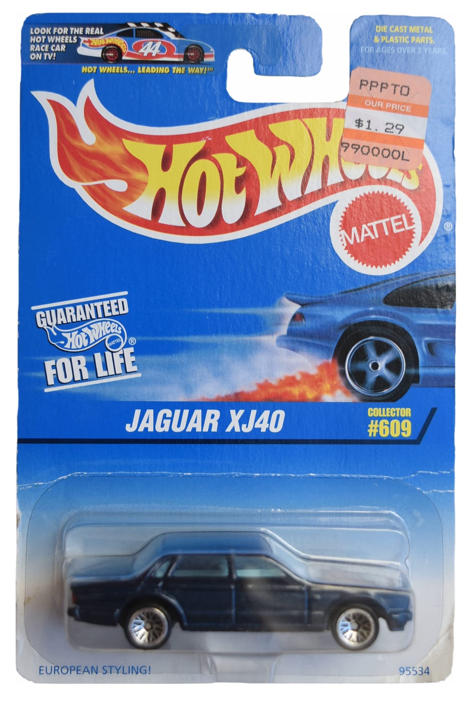 Hot Wheels Jaguar XJ40 609 Toy Car
