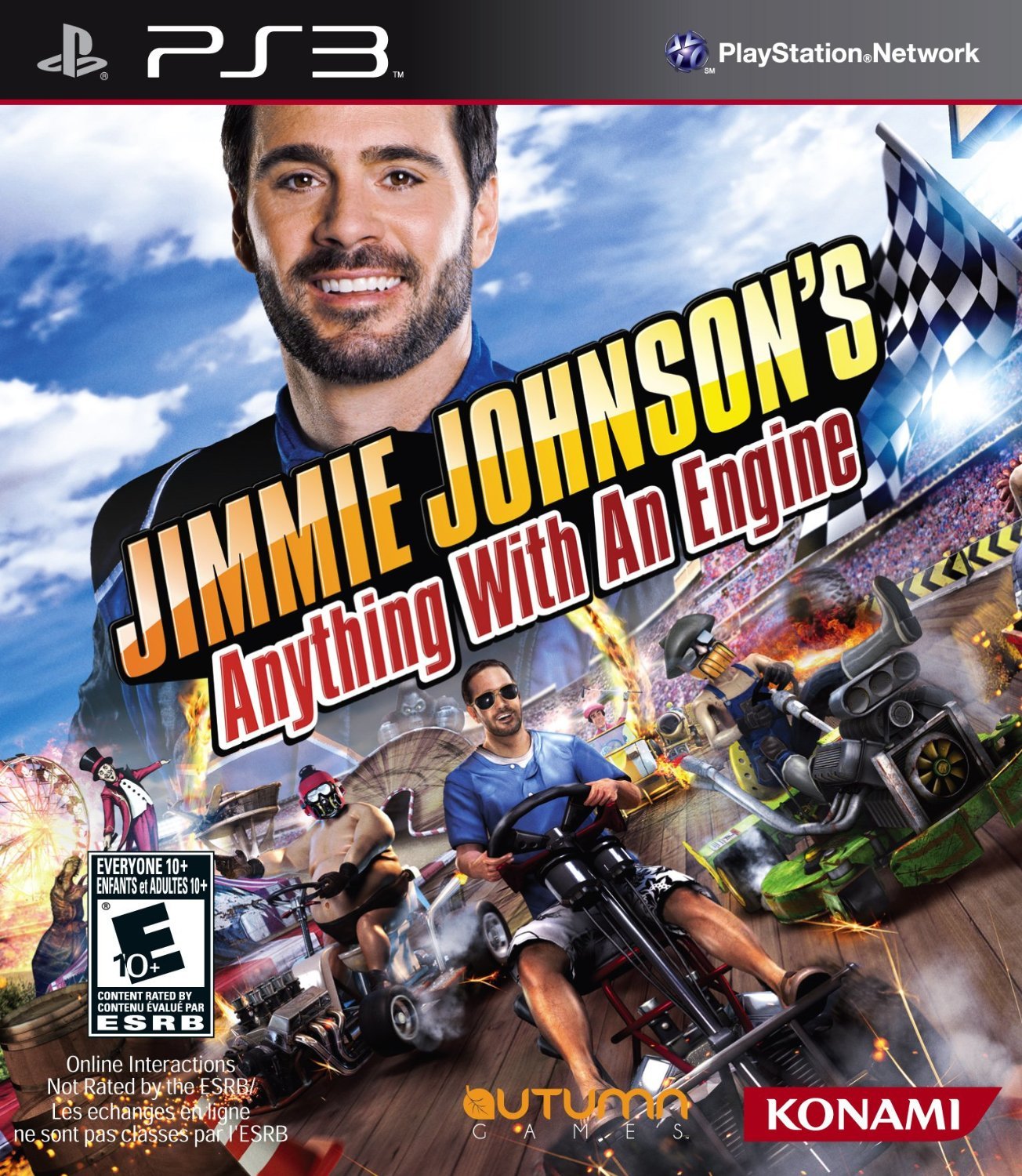 Jimmie Johnson Anything With An Engine For PlayStation 3 PS3 Racing
