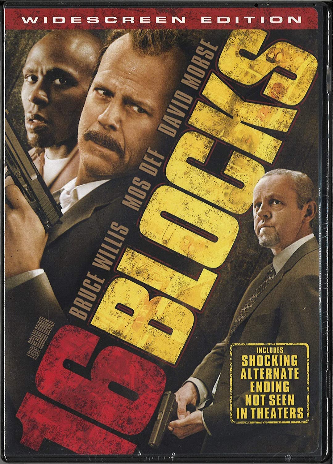 16 Blocks On DVD With Bruce Willis David Morse Mos Def