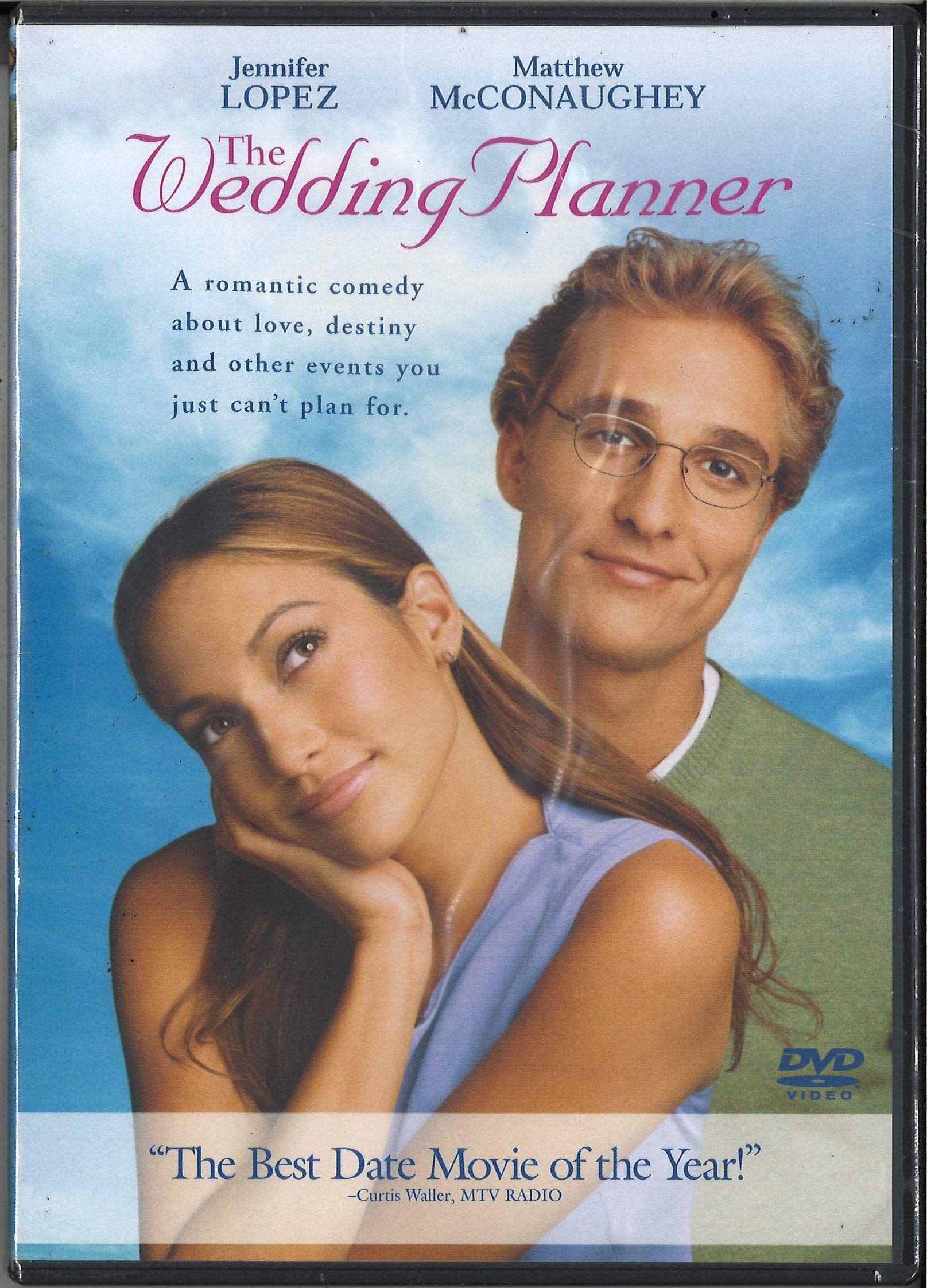 The Wedding Planner On DVD With Jennifer Lopez Matthew McConaughhey