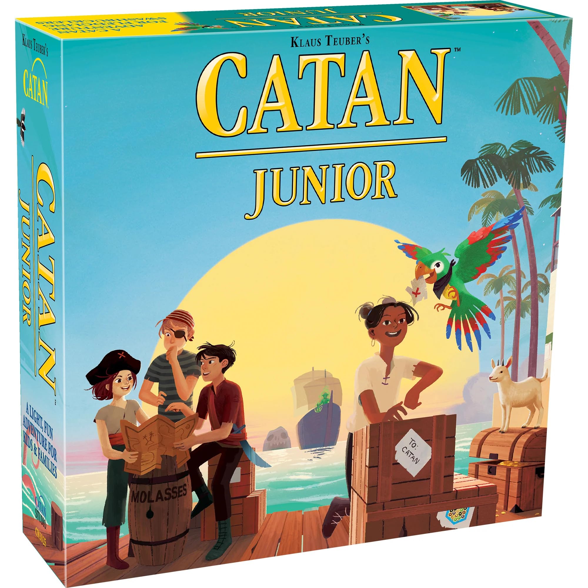 Catan Junior Board Game Swashbuckling Adventure Strategy Game By Catan