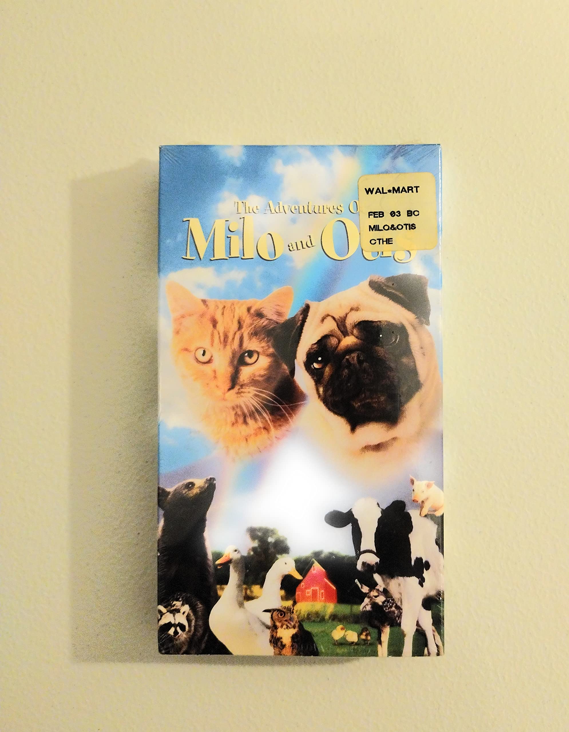 The Adventures Of Milo And Otis VHS On VHS