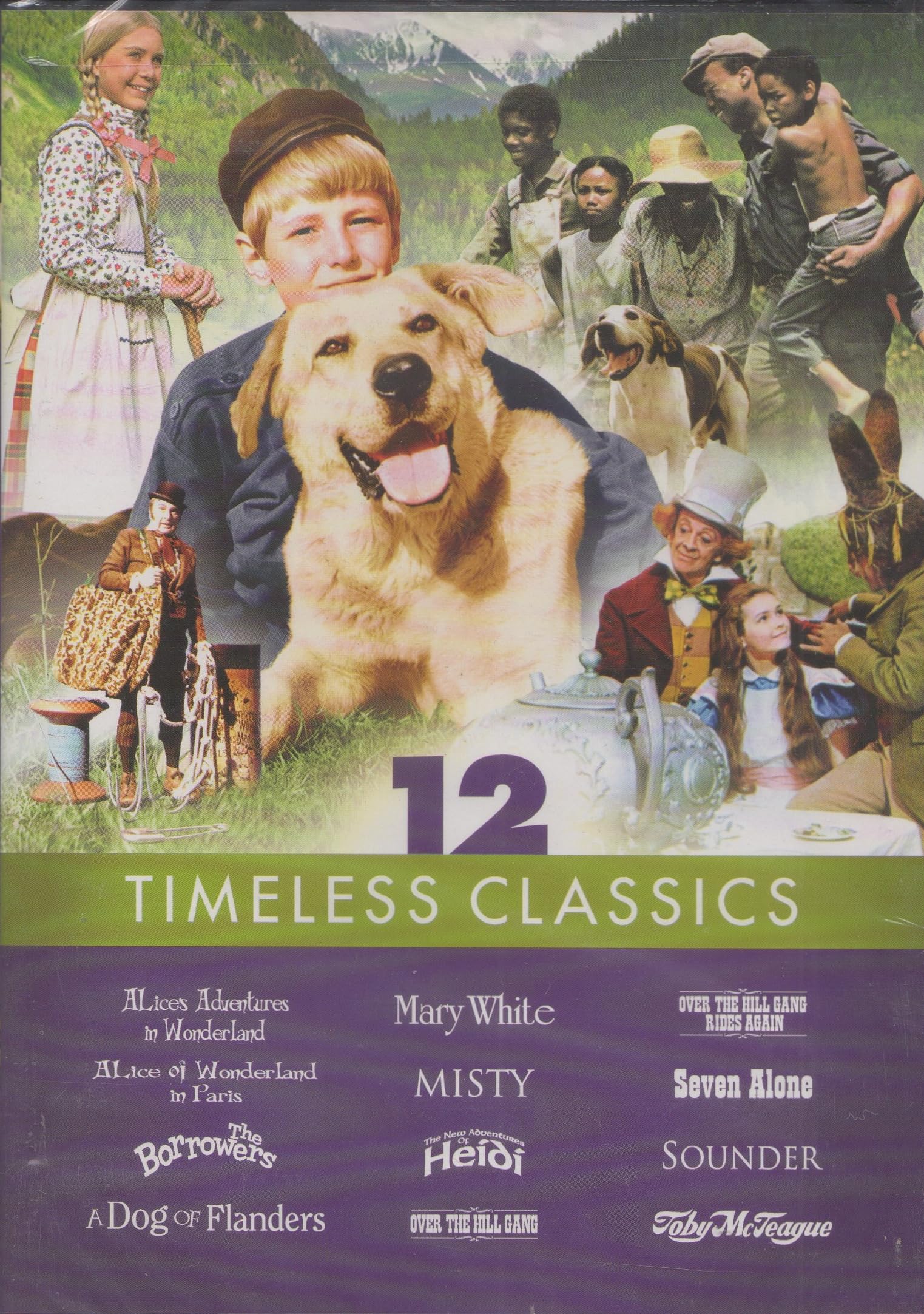 Timeless Classics Family Film 12 Pack On DVD With Cicely Tyson