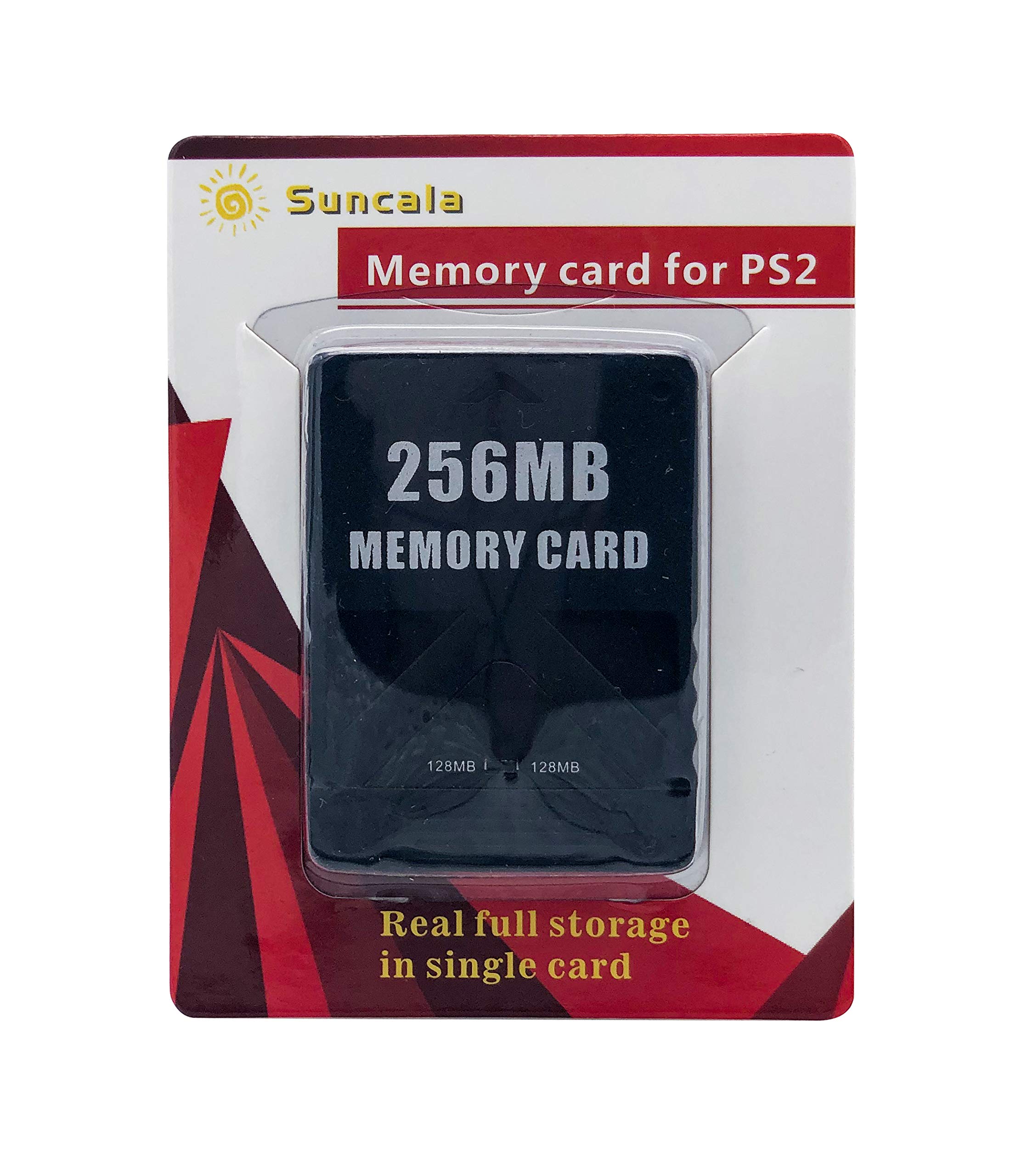 Suncala 256MB Memory Card For PlayStation 2 High Speed Memory Card For