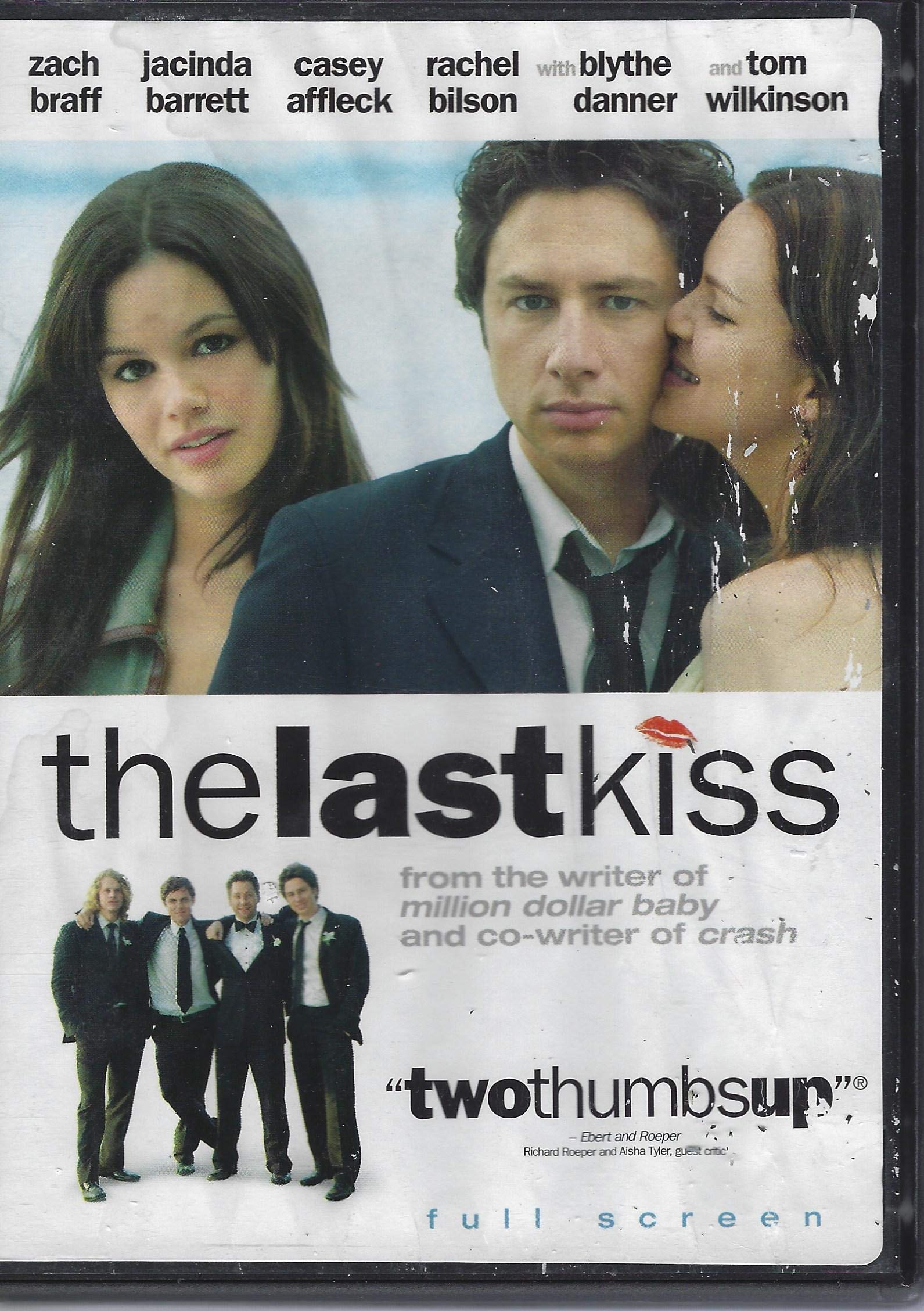 The Last Kiss On DVD With Zach Braff Jacinda Barrett Blythe Danner