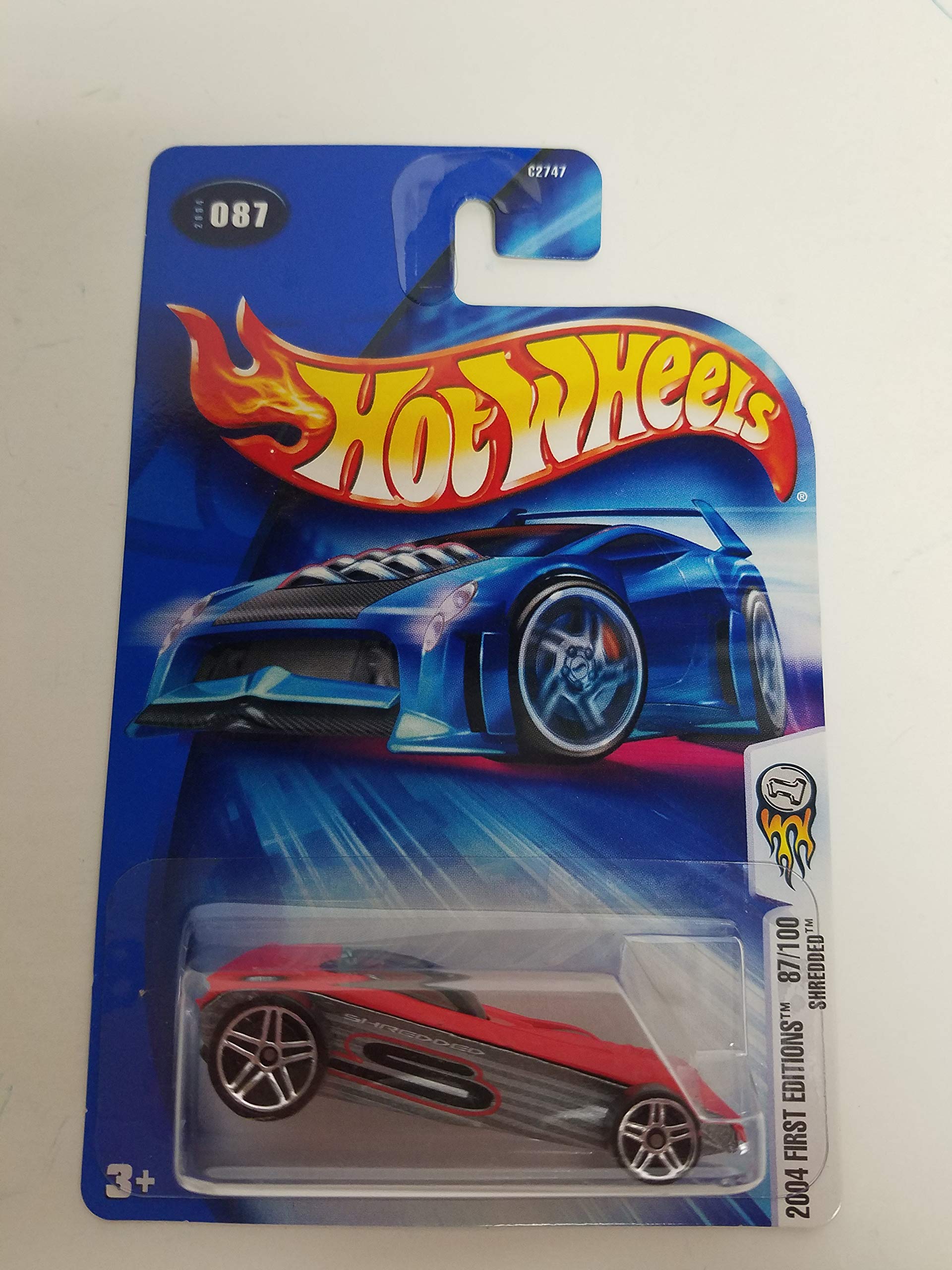 Image 0 of Shredded 2004 First Editions 87/100 Hot Wheels Diecast Car No 087 Toy