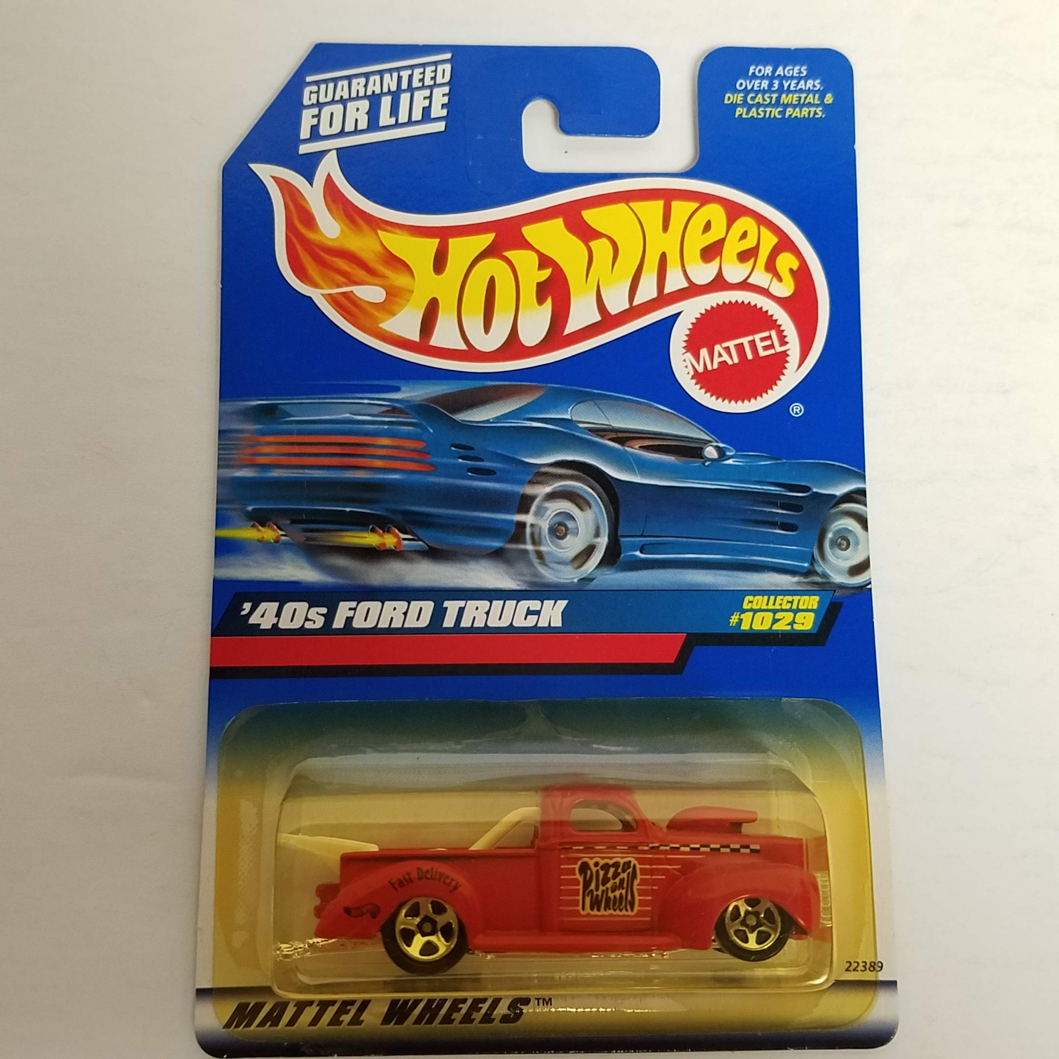 Image 0 of '40S Ford Truck 1999 Hot Wheels 1/64 Diecast Car No 1029 Toy