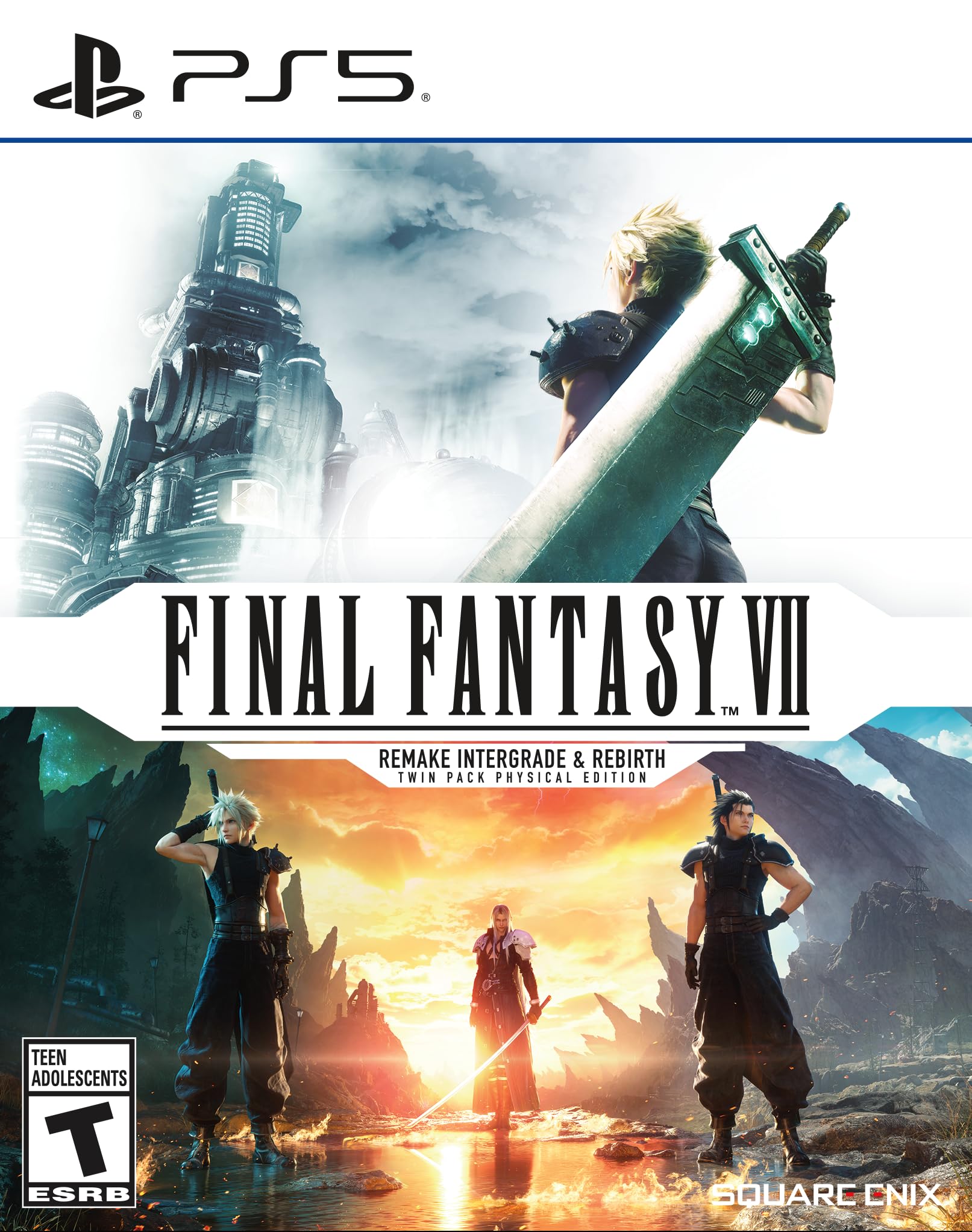Final Fantasy VII Remake Intergrade And Rebirth Twin Pack Physical Edition For P
