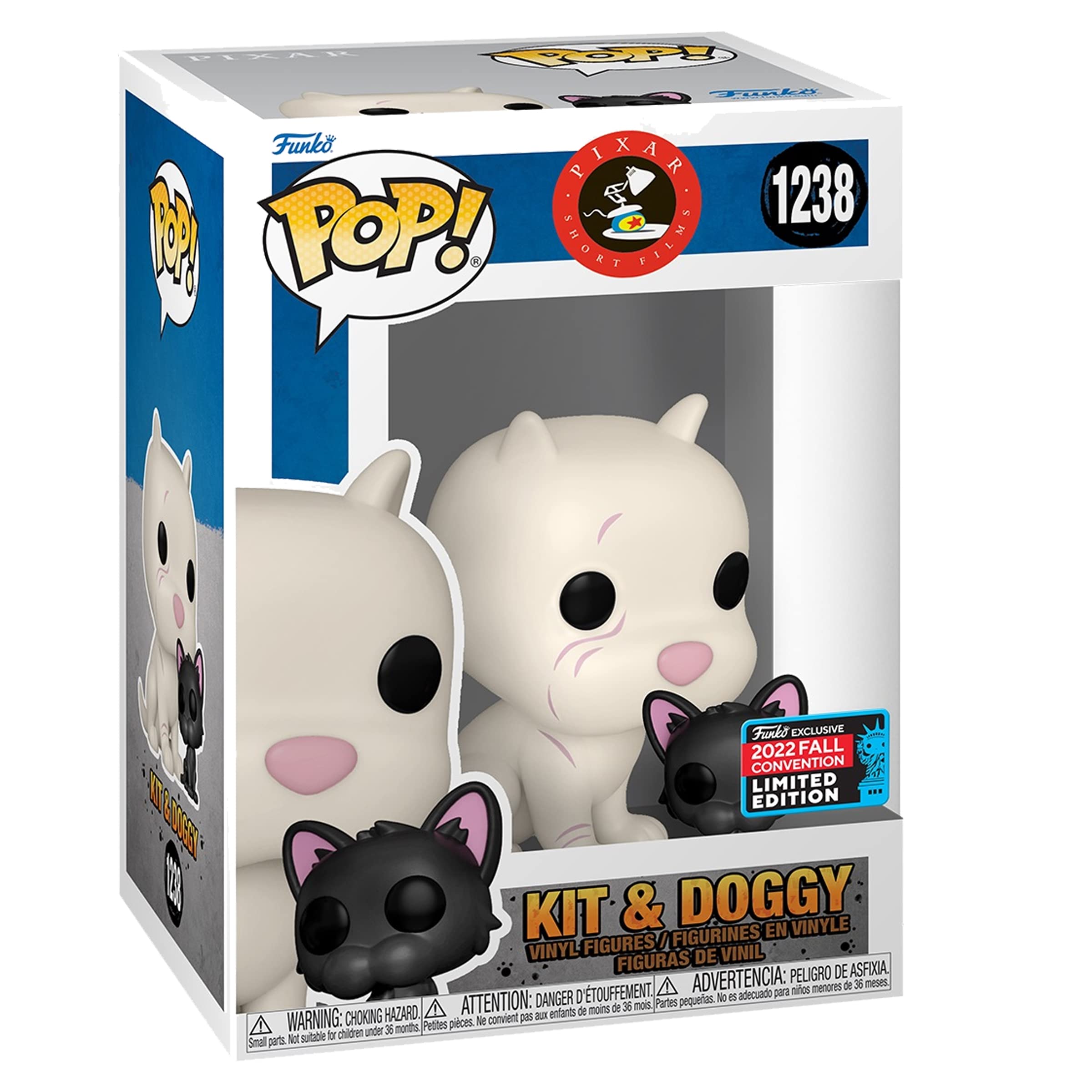 Image 0 of Funko Pixar 1238 KitBull Kit And Doggy Pop! Vinyl Collectible Figure Limited Edi