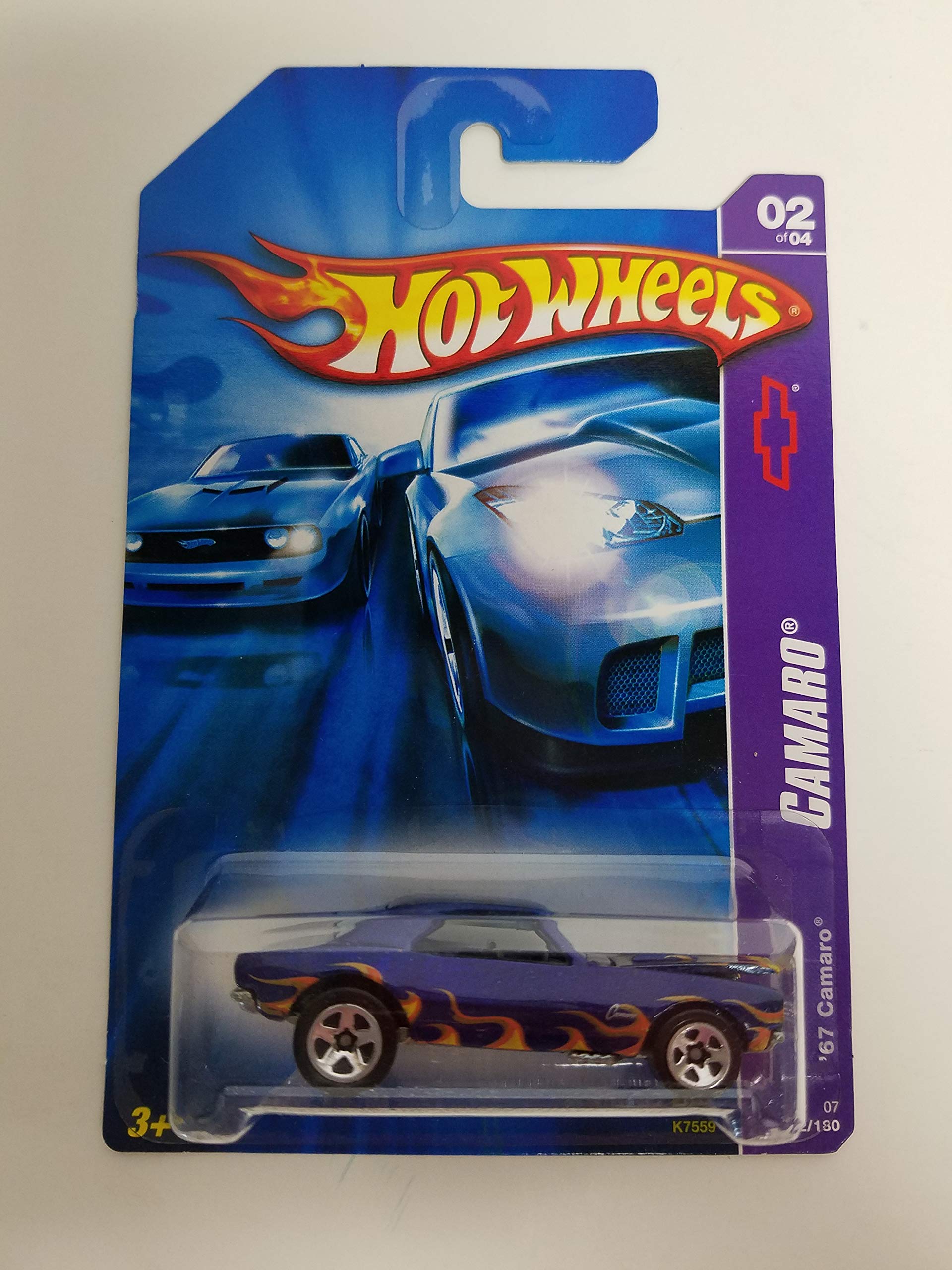Image 0 of '69 Camaro 2007 2 Of 4 Hot Wheels Diecast Car No 042 Toy Car