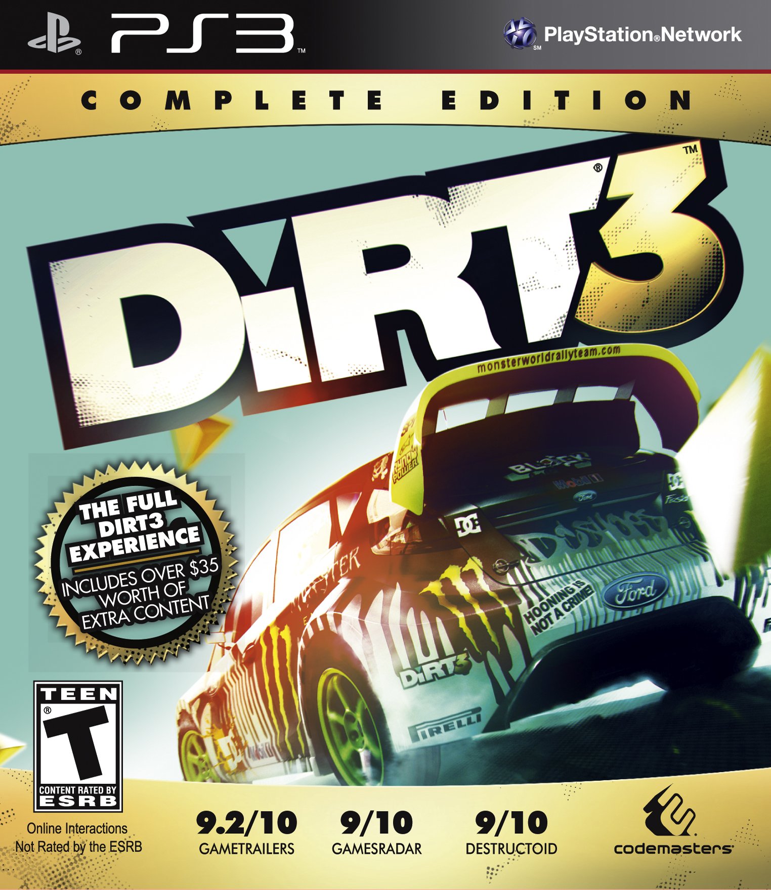 Image 0 of Dirt 3: Complete Edition Complete Edition For PlayStation 3 PS3 Racing
