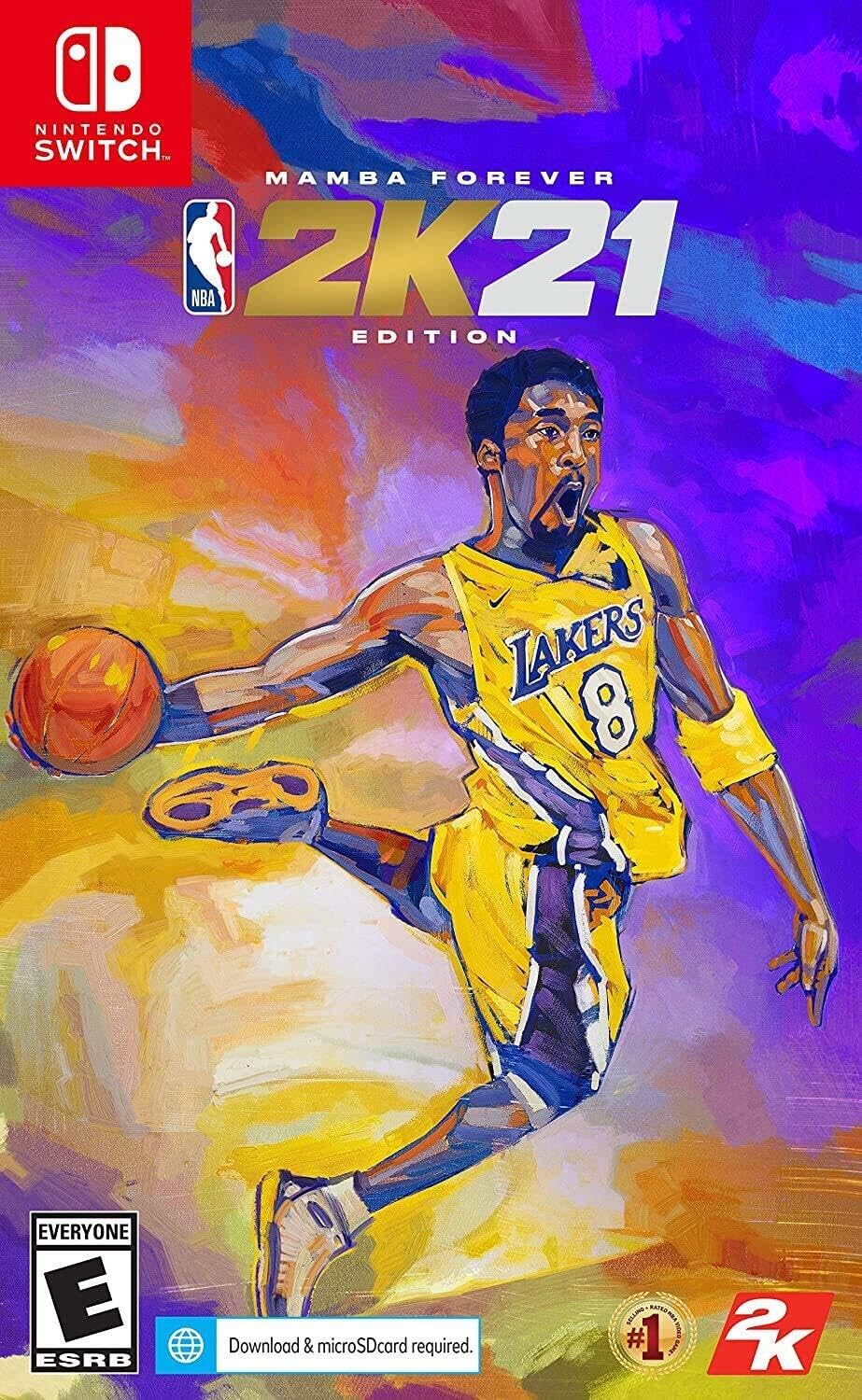 NBA 2K21 Mamba Forever Edition For Nintendo Switch Basketball Sports