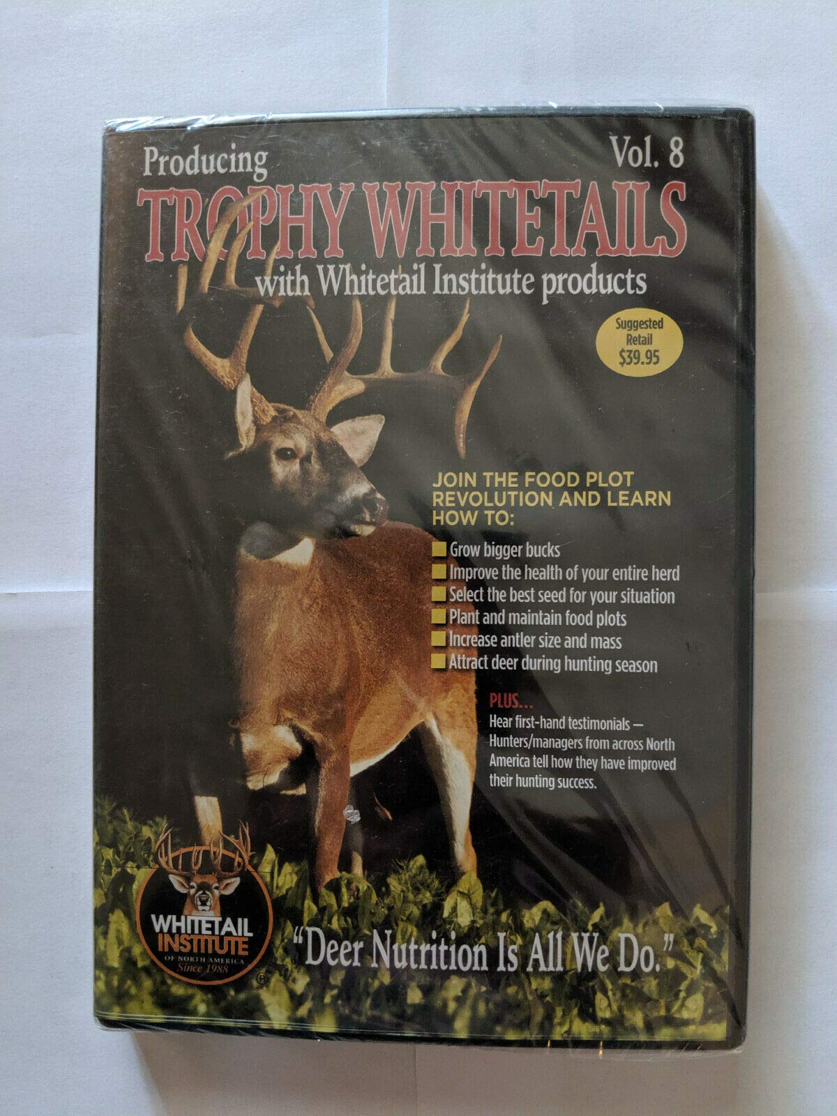 Producing Trophy Whitetails VOL.8 On DVD Movie