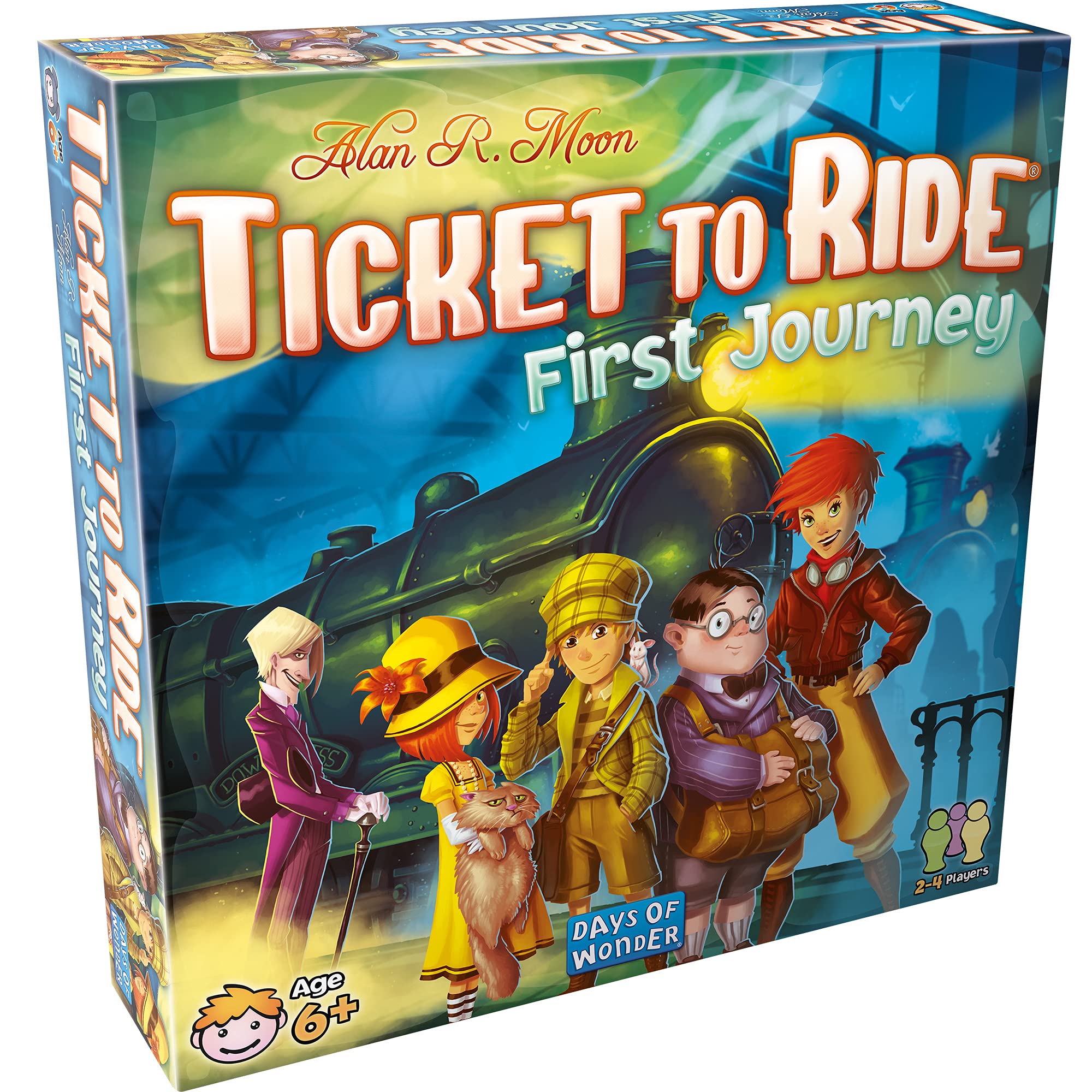 Image 0 of Ticket To Ride First Journey Board Game Strategy Game Train Adventure