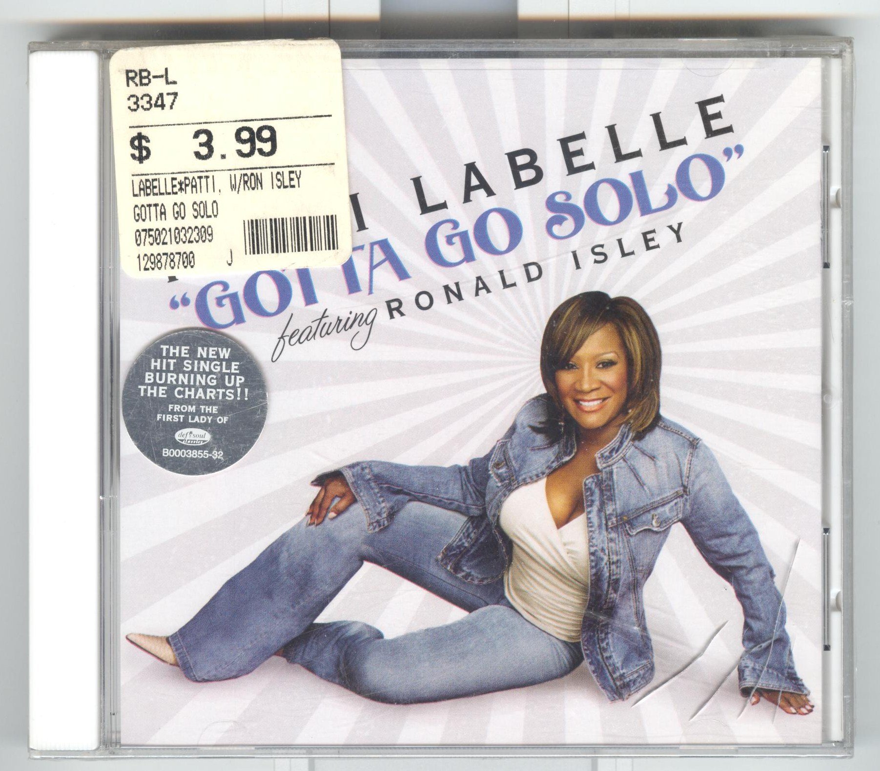 Gotta Go Solo By Patti Labelle On Audio CD Album Black 2006