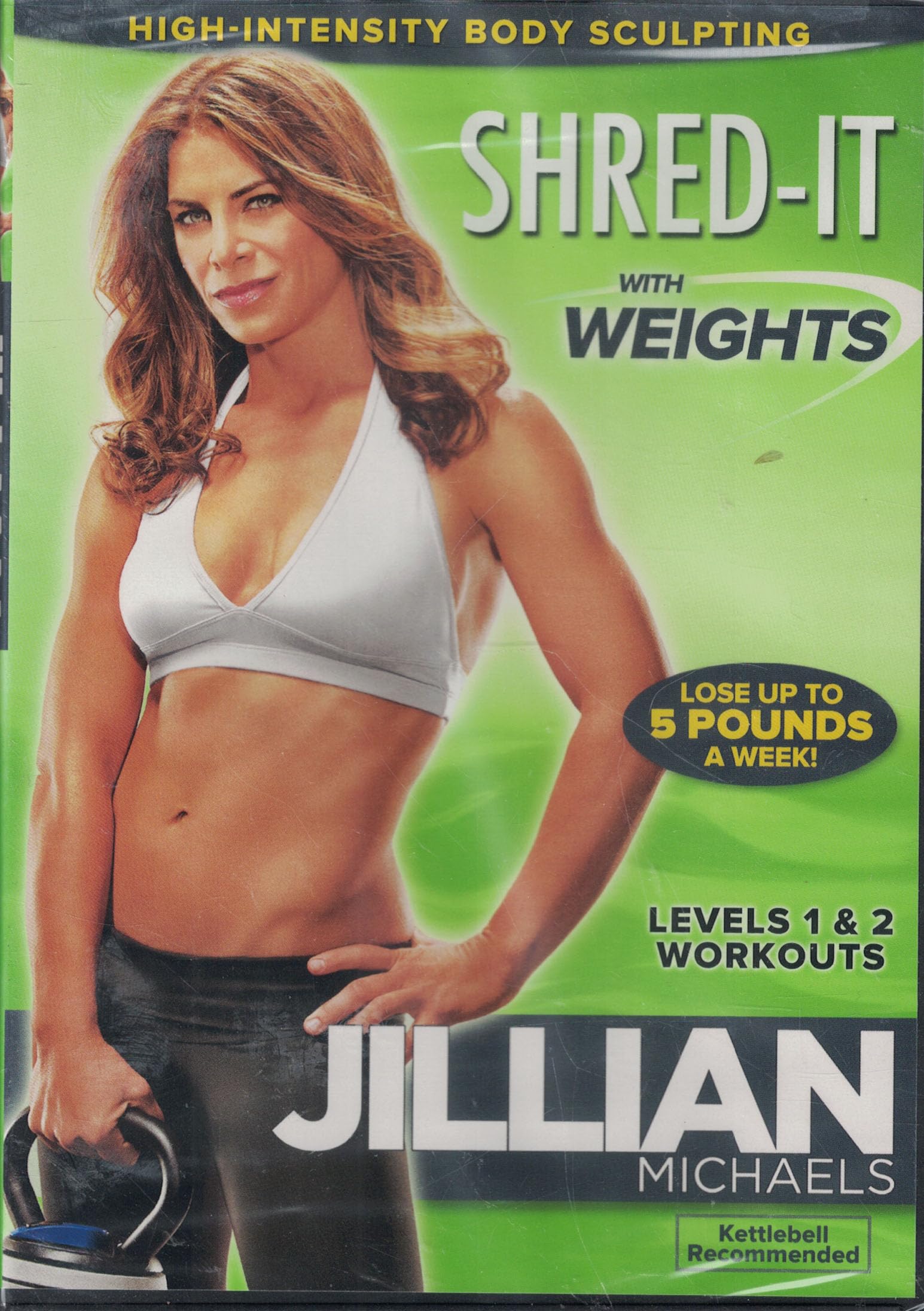 Image 0 of Jillian Michaels: Shred-It With Weights On DVD Exercise Movie