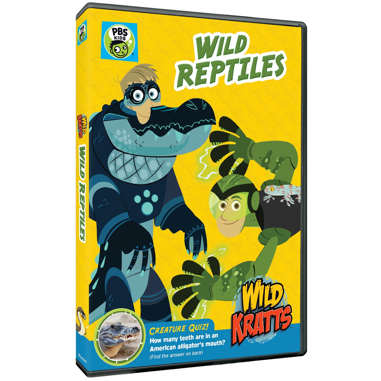 Wild Kratts: Wild Reptiles On DVD