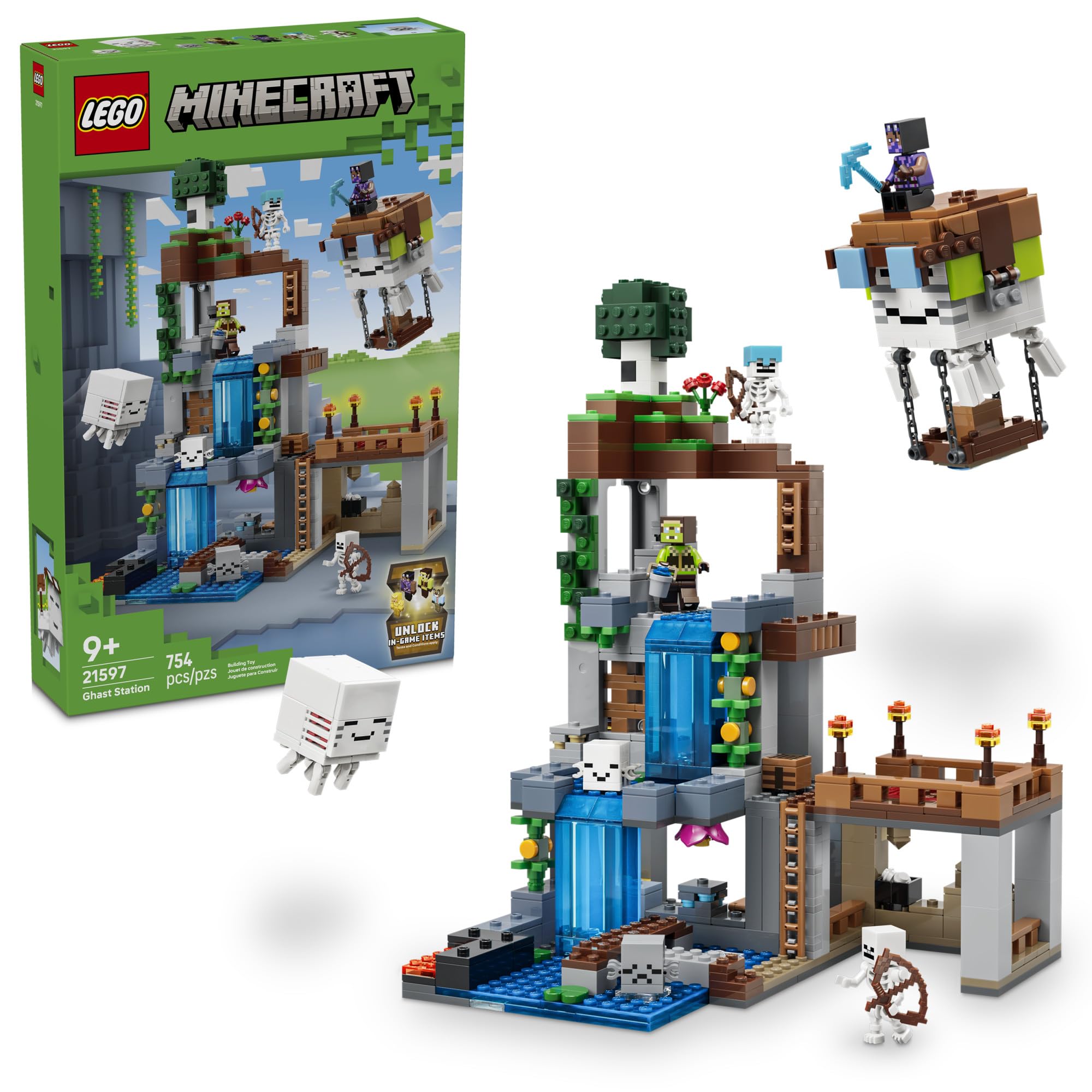 Lego Minecraft Ghast Station 21597 Toy