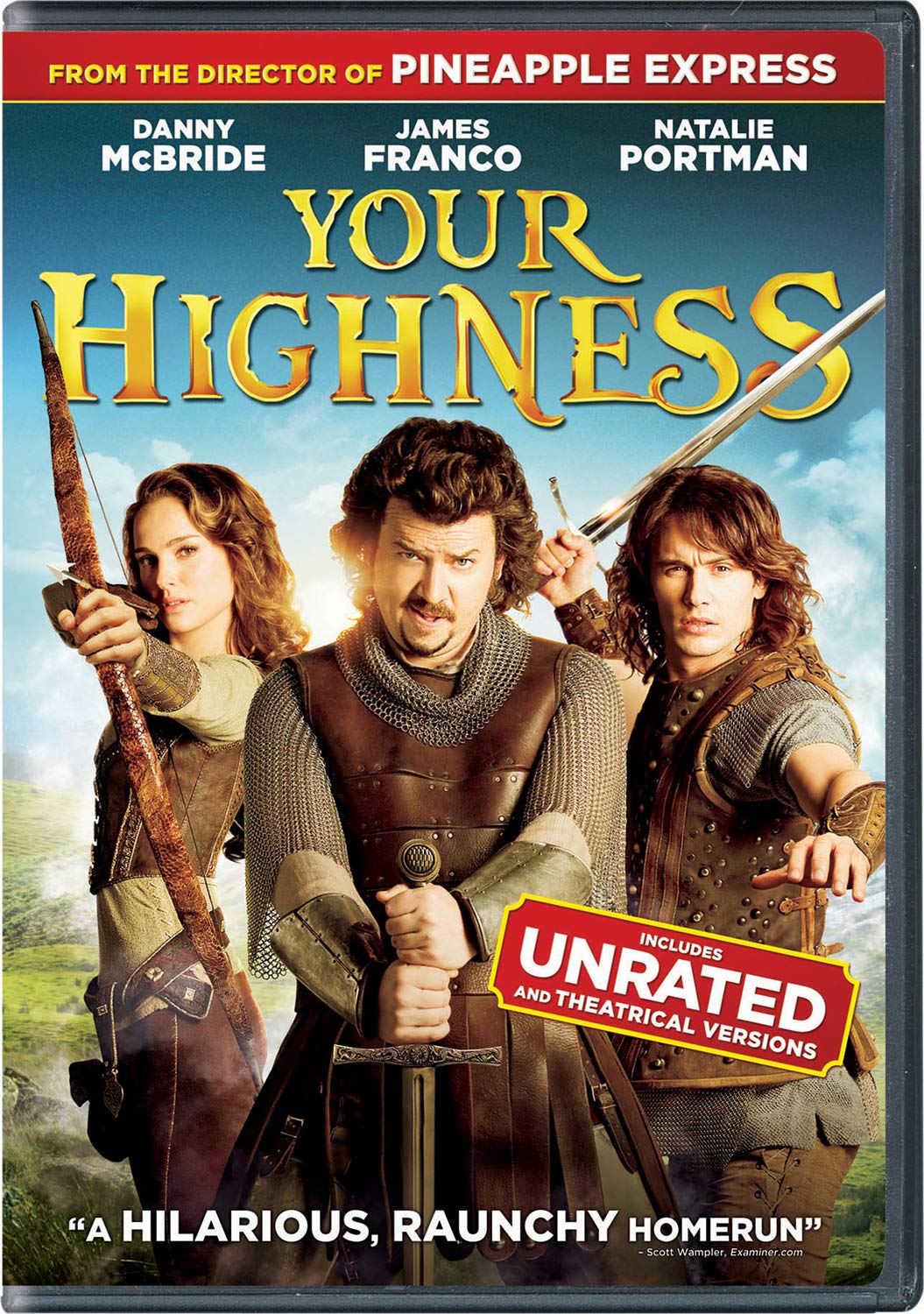 Your Highness On DVD With Danny McBride Movie