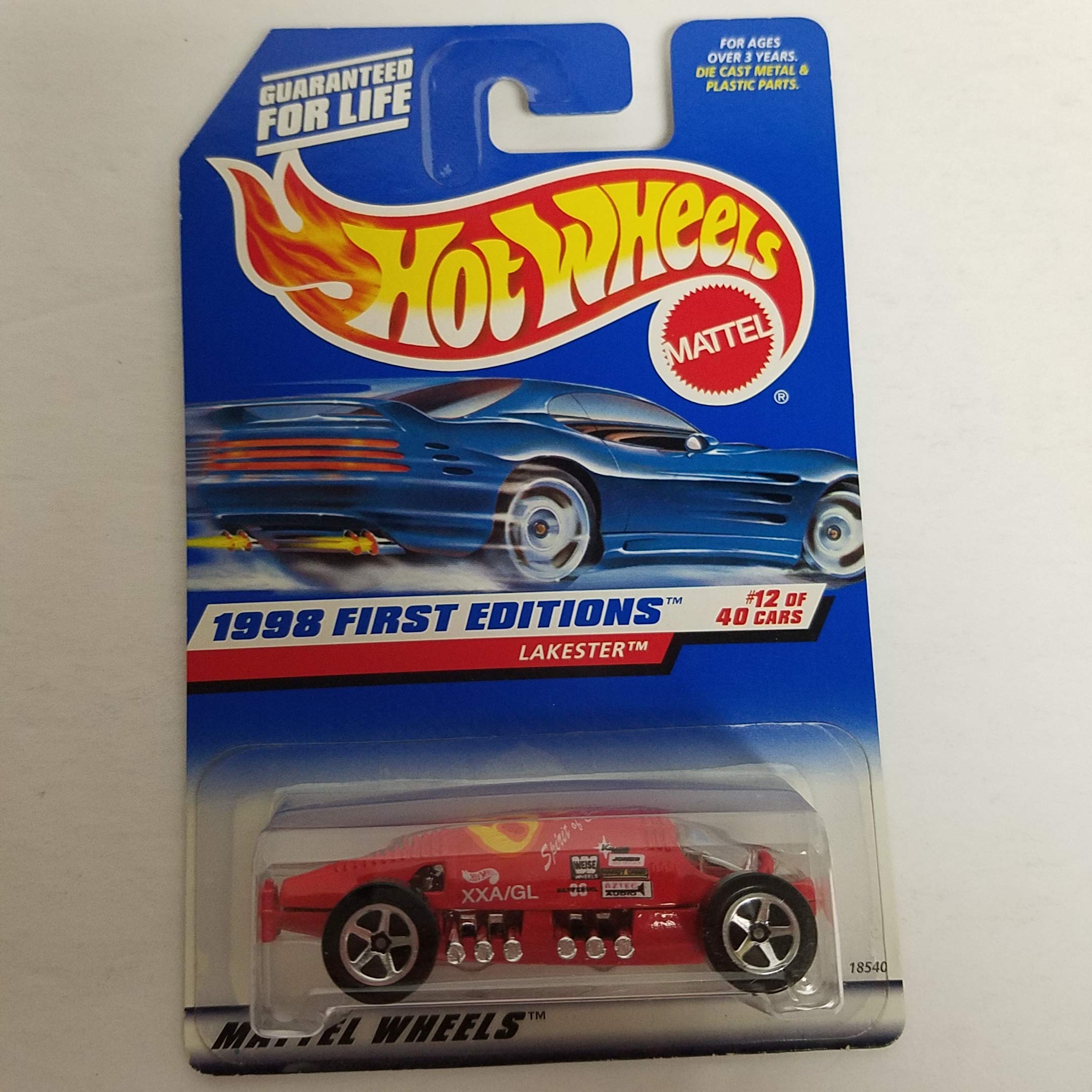 Image 0 of Lakester 1998 First Edition 12 Of 40 1998 Hot Wheels 1/64 Diecast Car