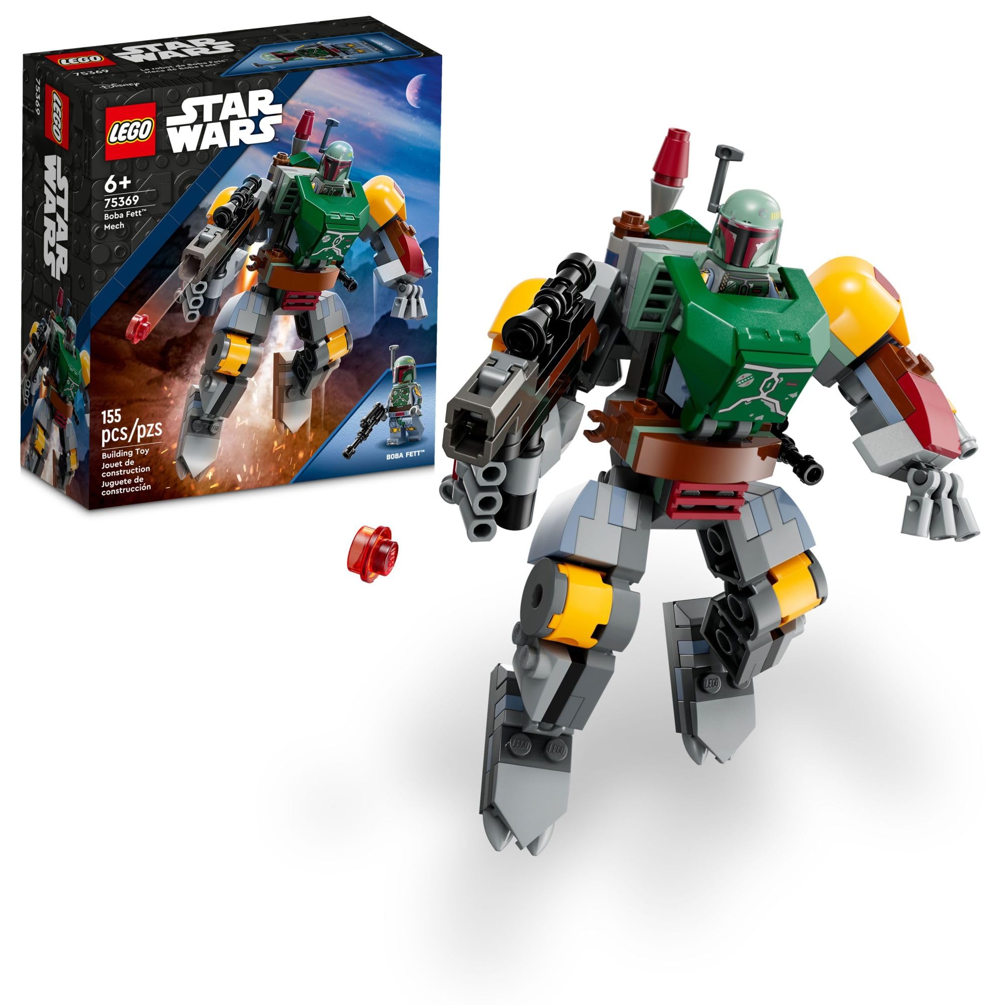 Lego Star Wars Boba Fett Mech Buildable Star Wars Action Figure 75369