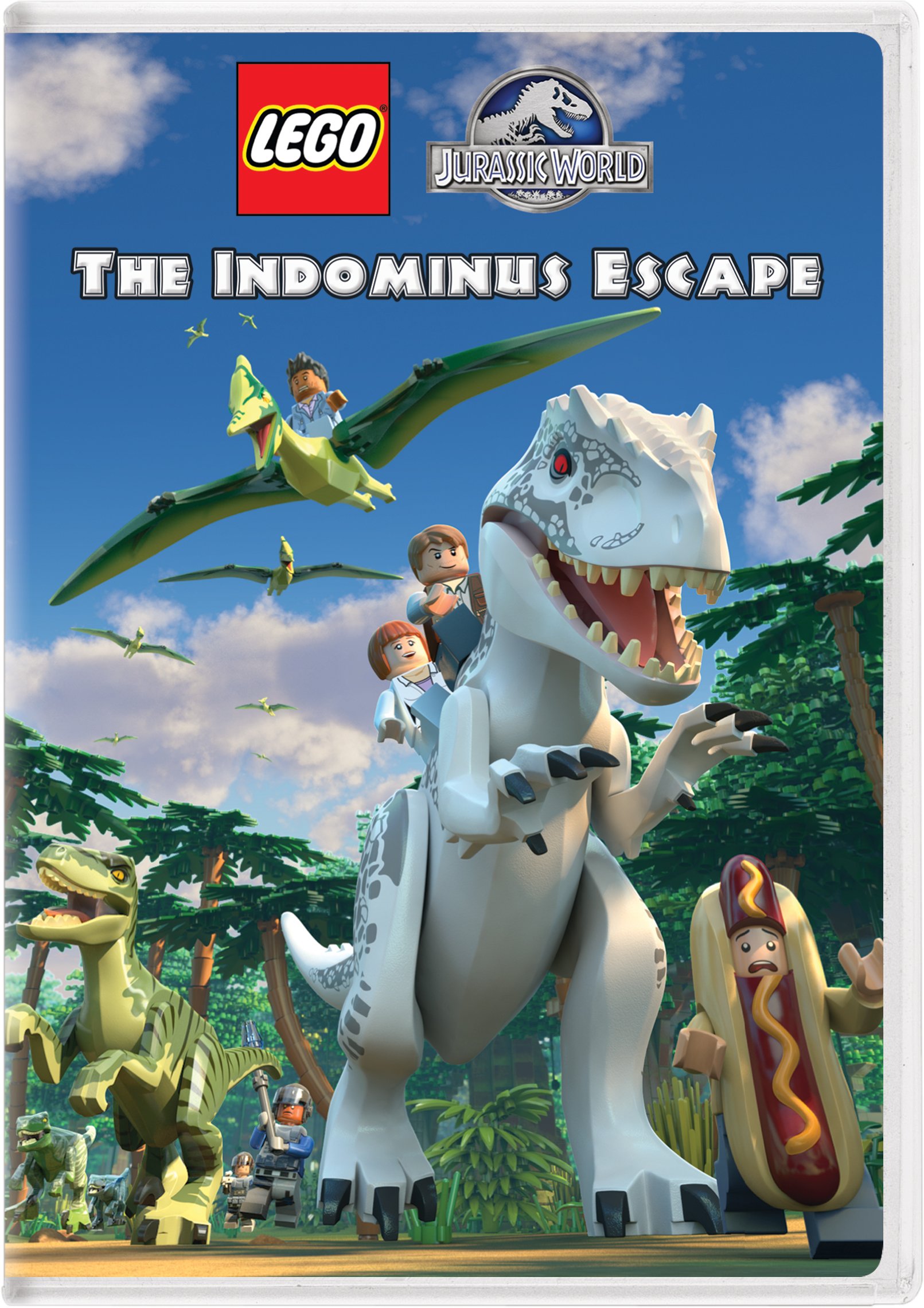 Lego Jurassic World: The Indominus Escape DVD On DVD With Bryce Dallas