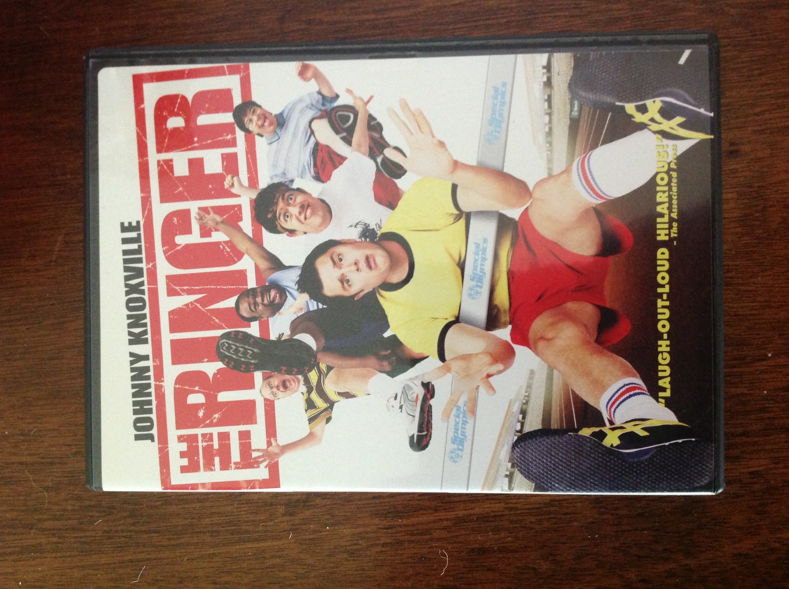 The Ringer On DVD With Johnny Knoxville And Brian Cox
