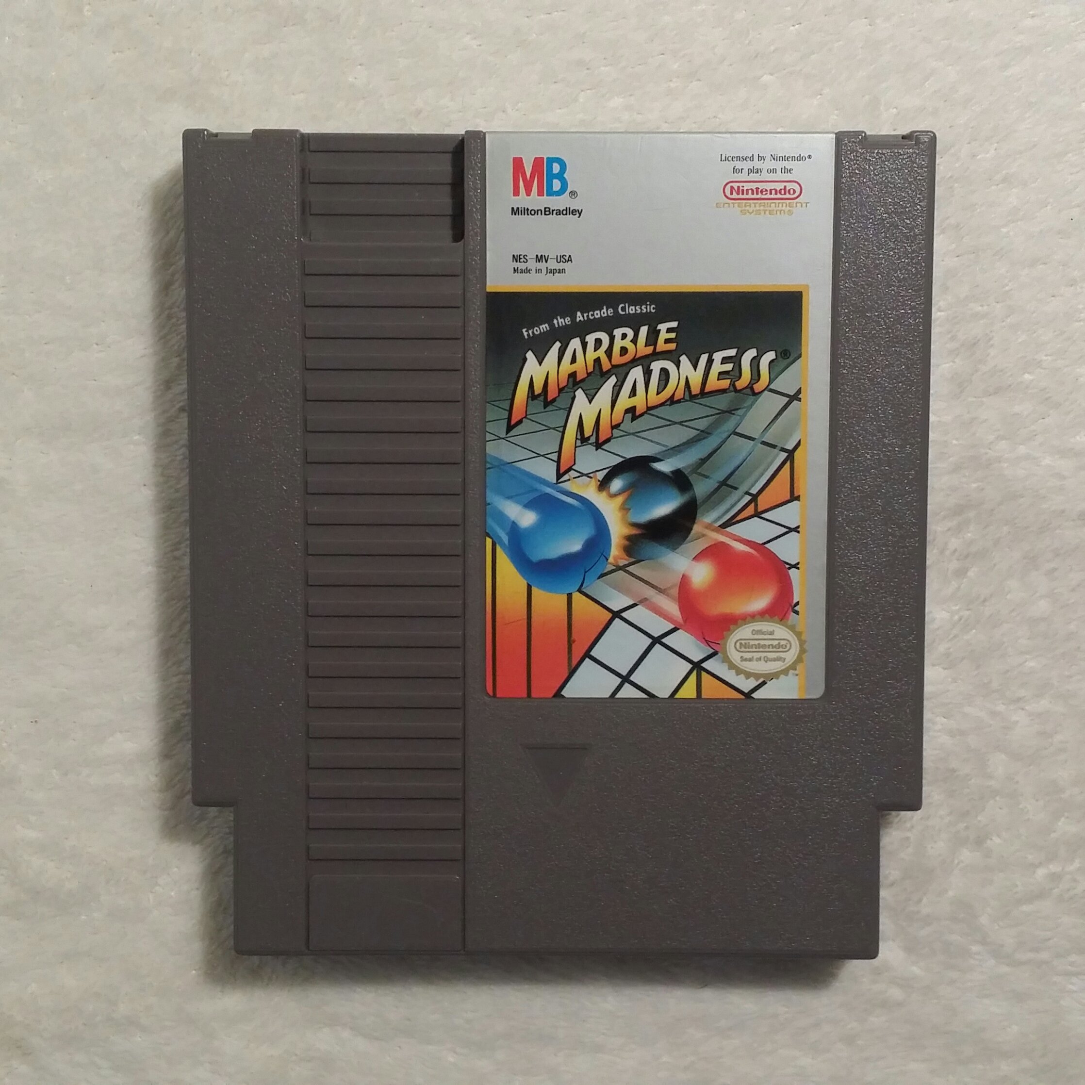 Image 0 of Marble Madness For Nintendo NES Vintage