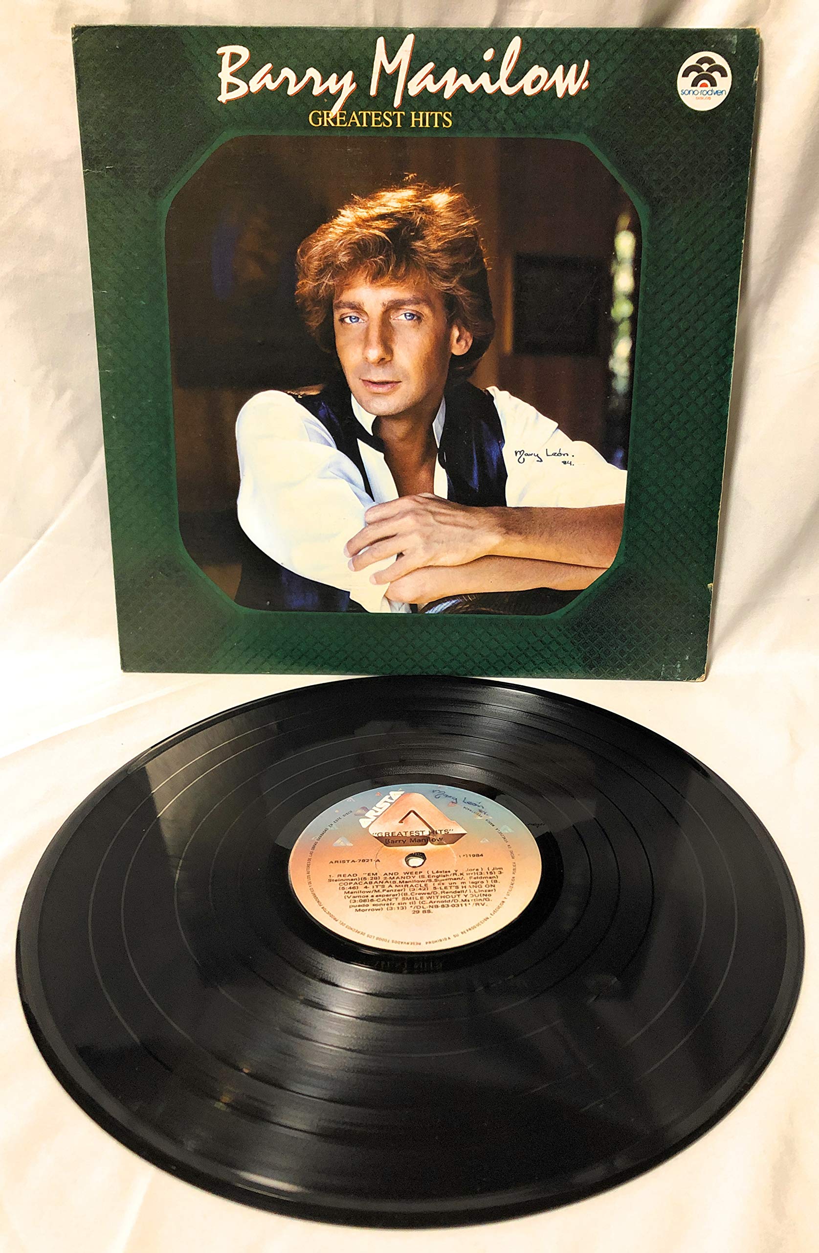 Greatest Hits 2 By Barry Manilow On Vinyl Record LP