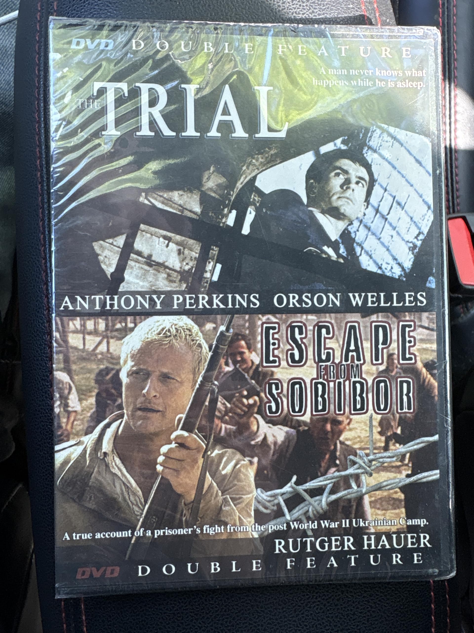 The Trial / Escape From Sobibor On DVD With Anthony Perkins Orson