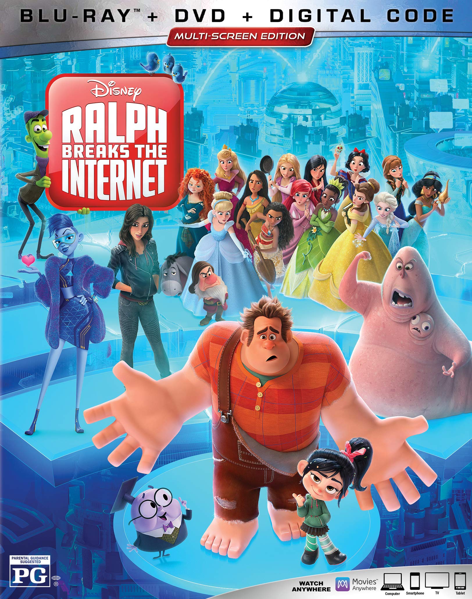 Ralph Breaks The Internet On Blu-Ray