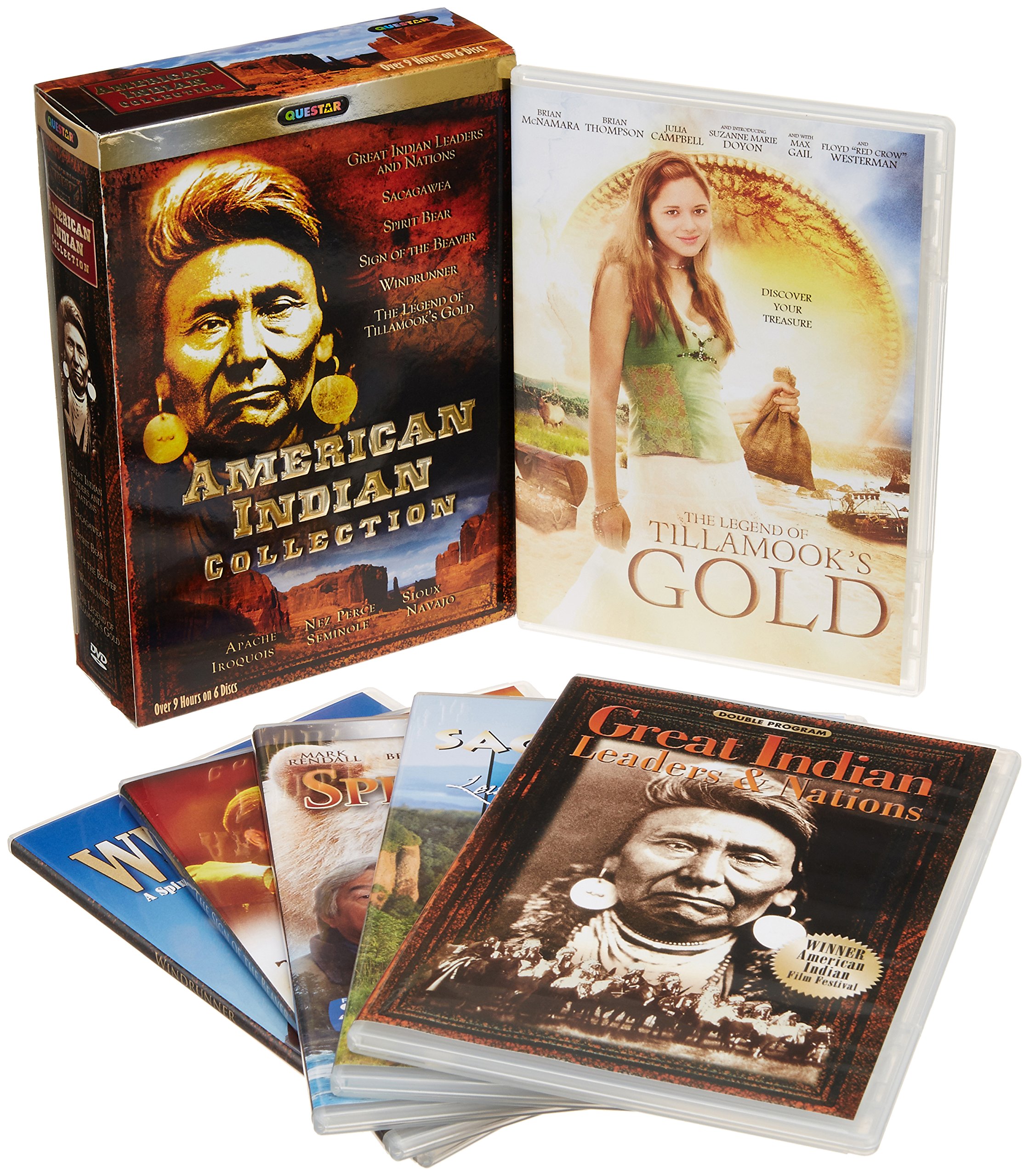 Image 0 of American Indian Collection On DVD With Graham Greene
