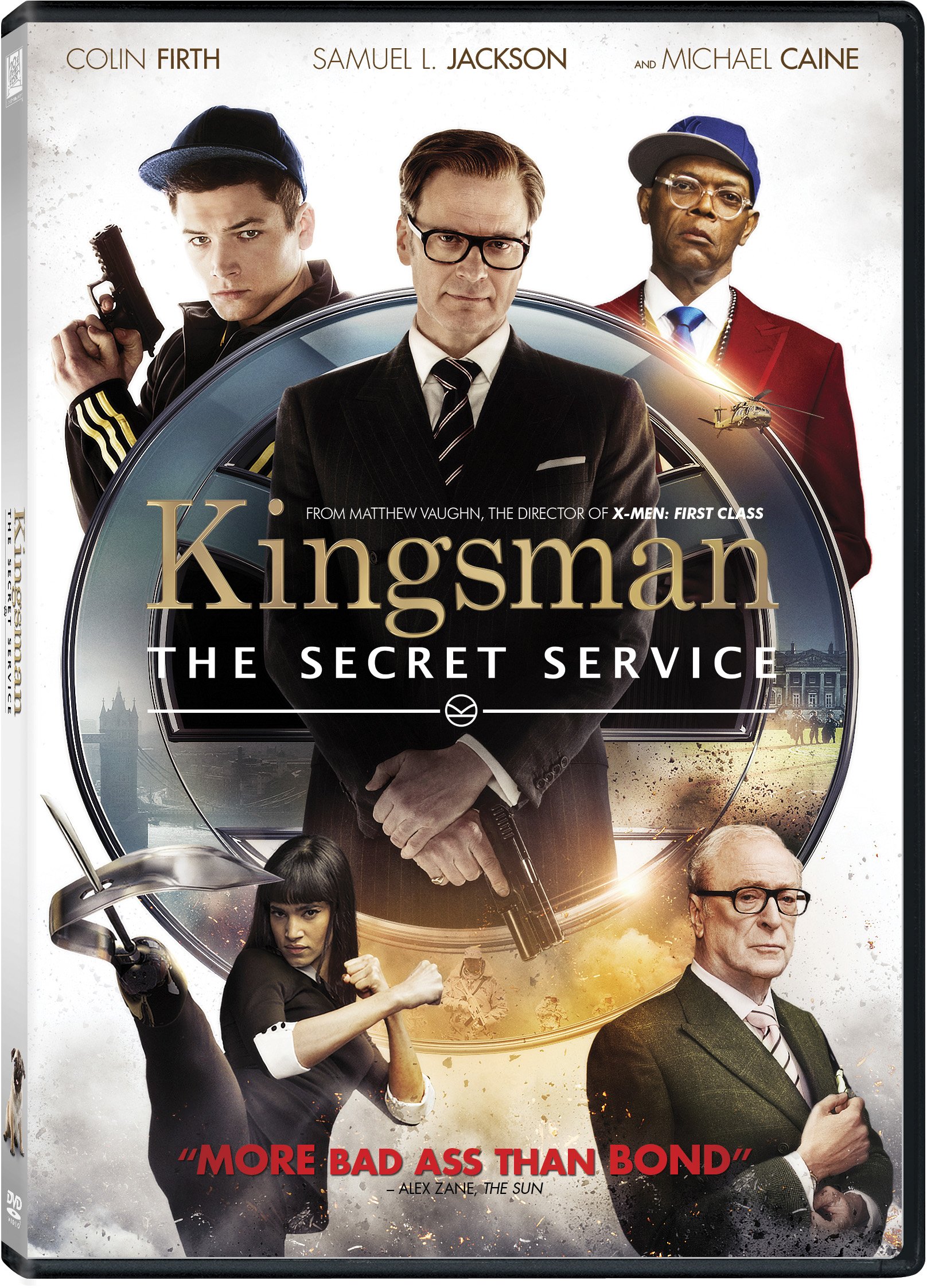 Image 0 of Kingsman: The Secret Service On DVD With Colin Firth And Michael Caine