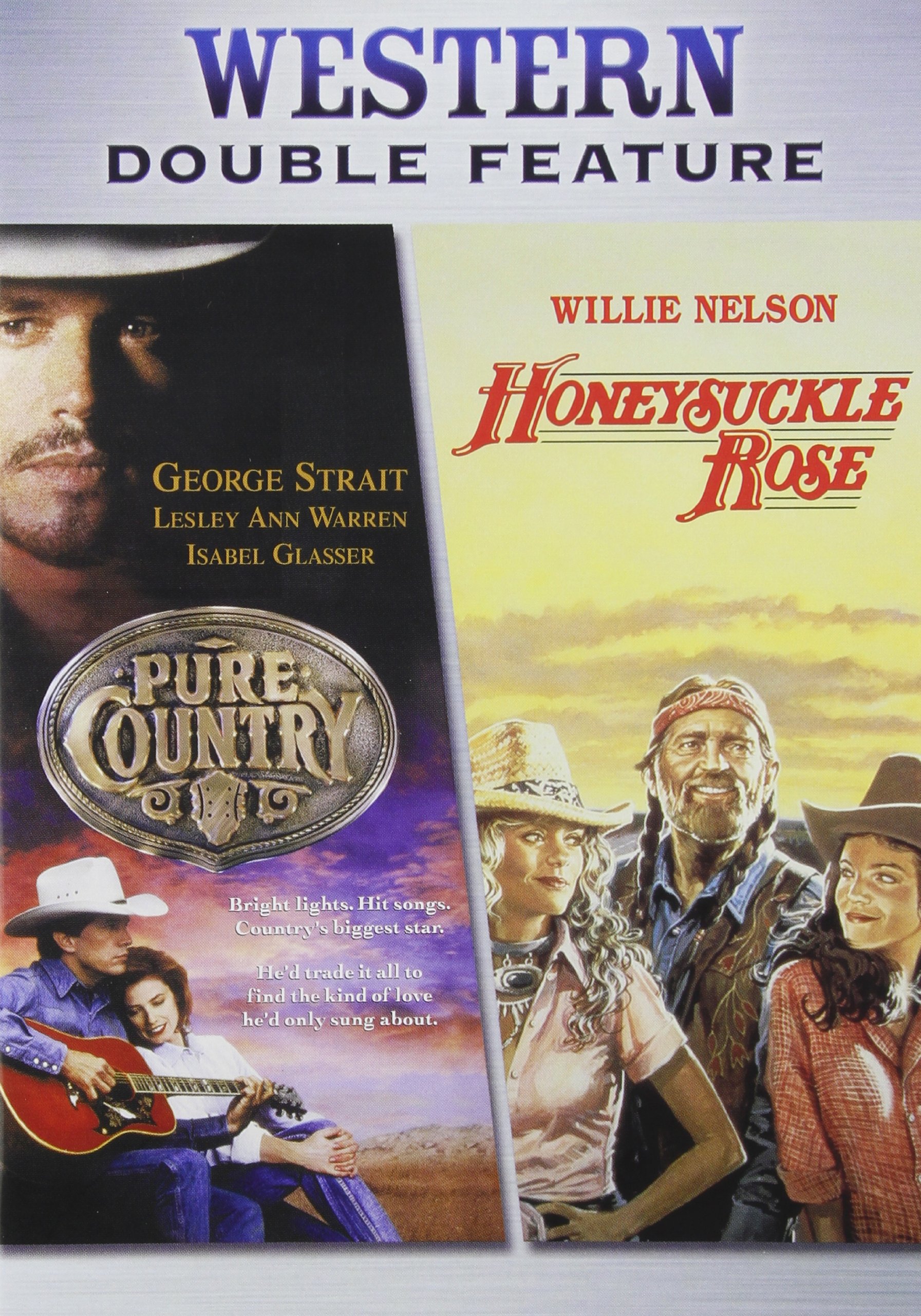 Pure Country / Honeysuckle Rose On DVD With Willie Nelson And Isabel
