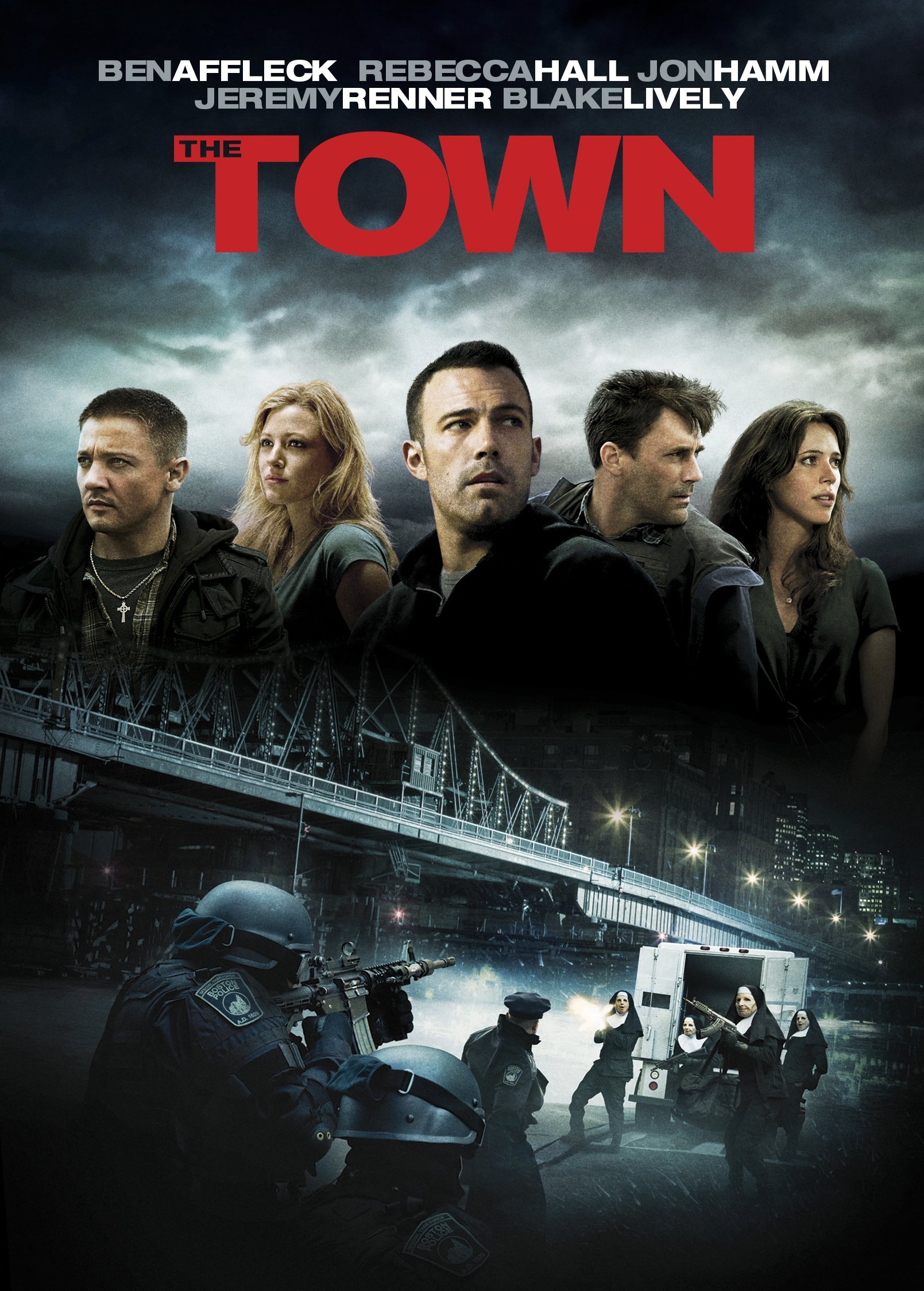 Image 0 of The Town 2010 On DVD With Jon Hamm Jeremy Renner Blake Lively Rebecca